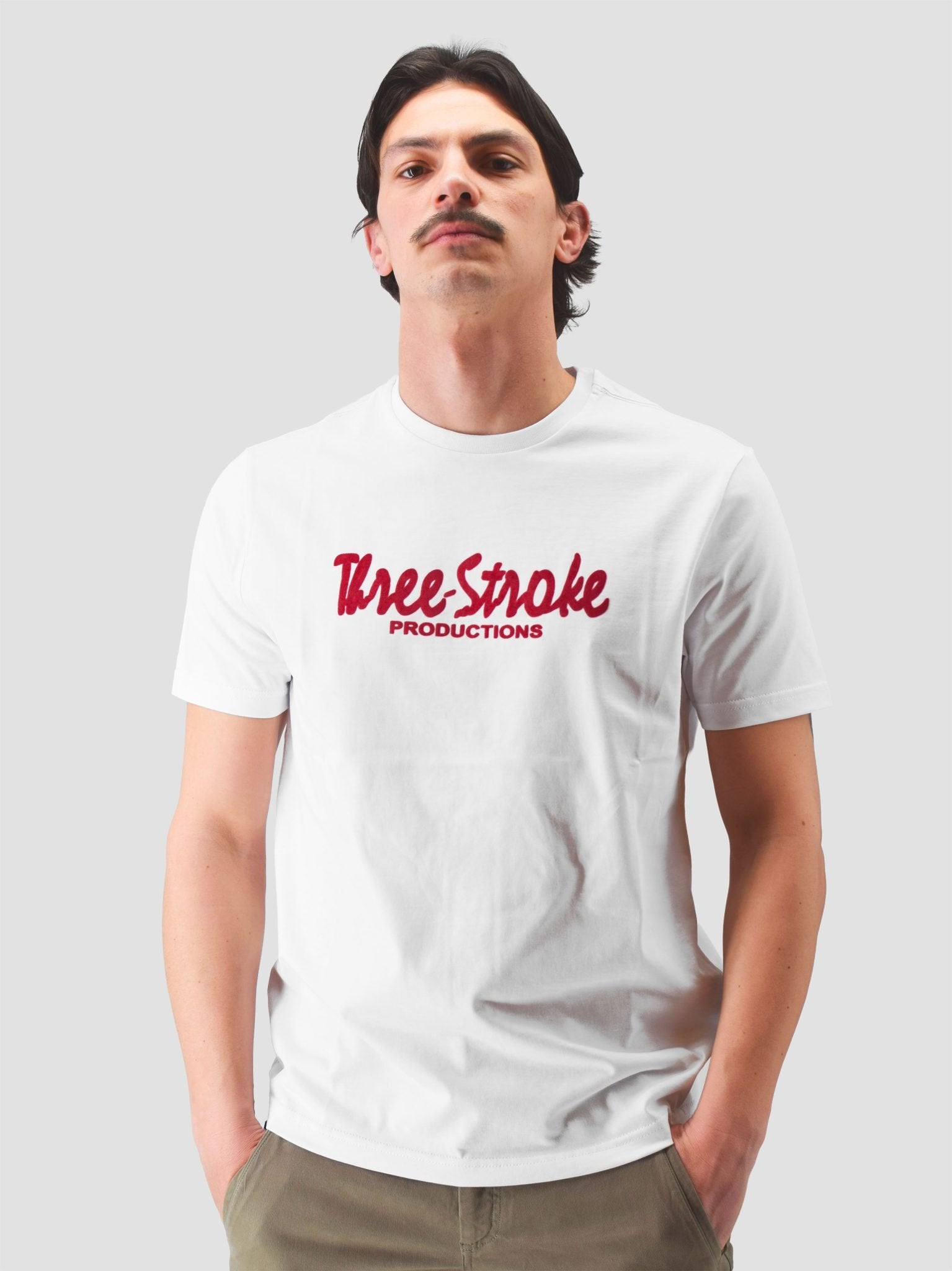 007 SS26 The Classic Three Stroke - White