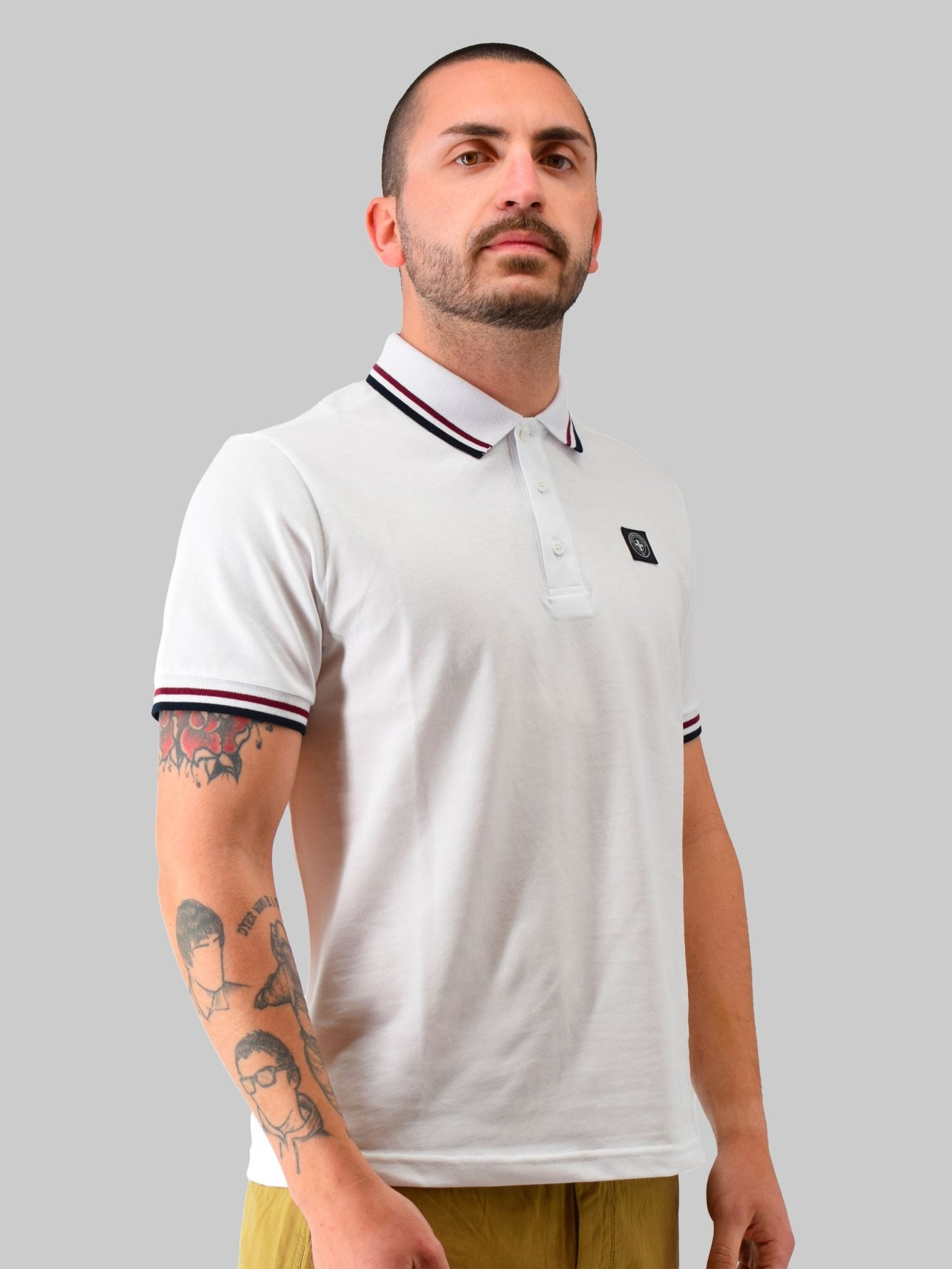 025 SS26 The Classic Three Stroke - White