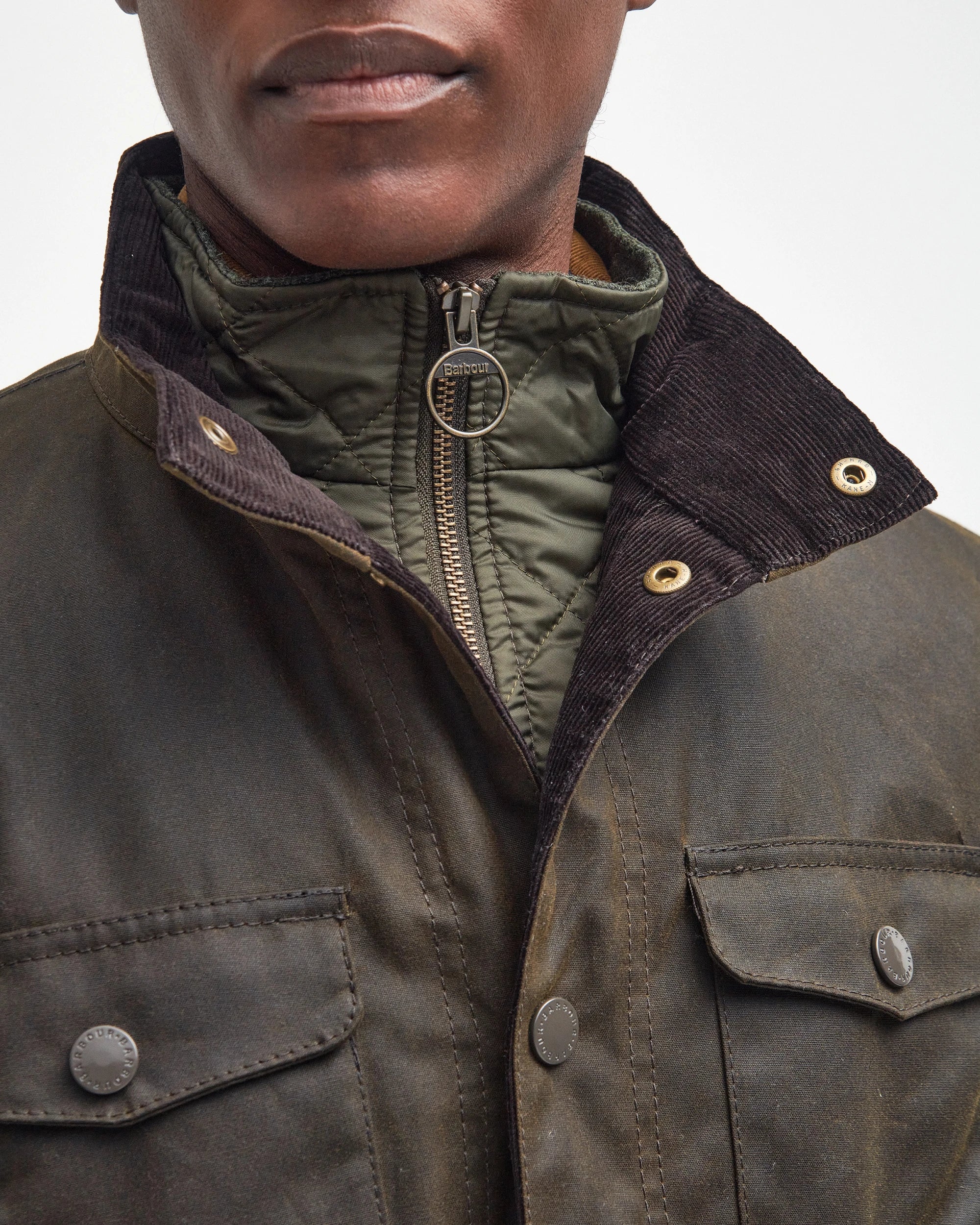 Ogston Wax Jacket AW25 Barbour - Olive