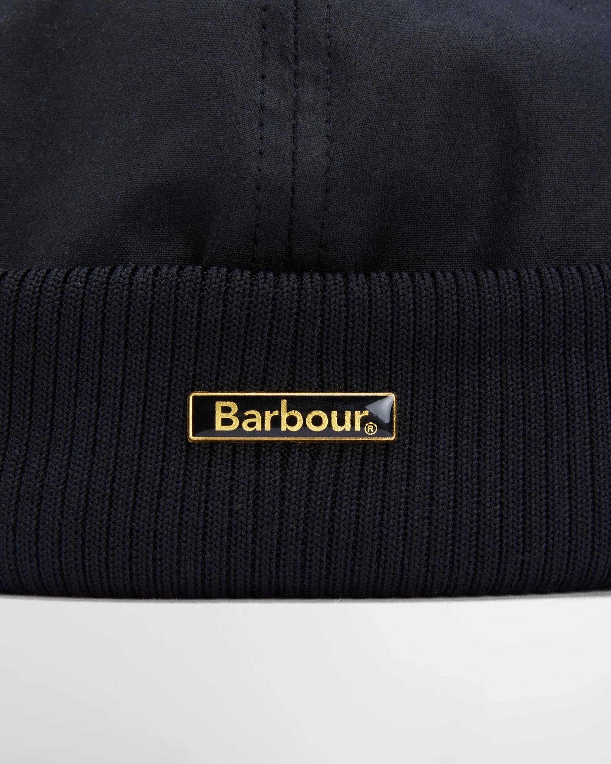 Oakmoor Wax Docker Hat AW25 Barbour - Black