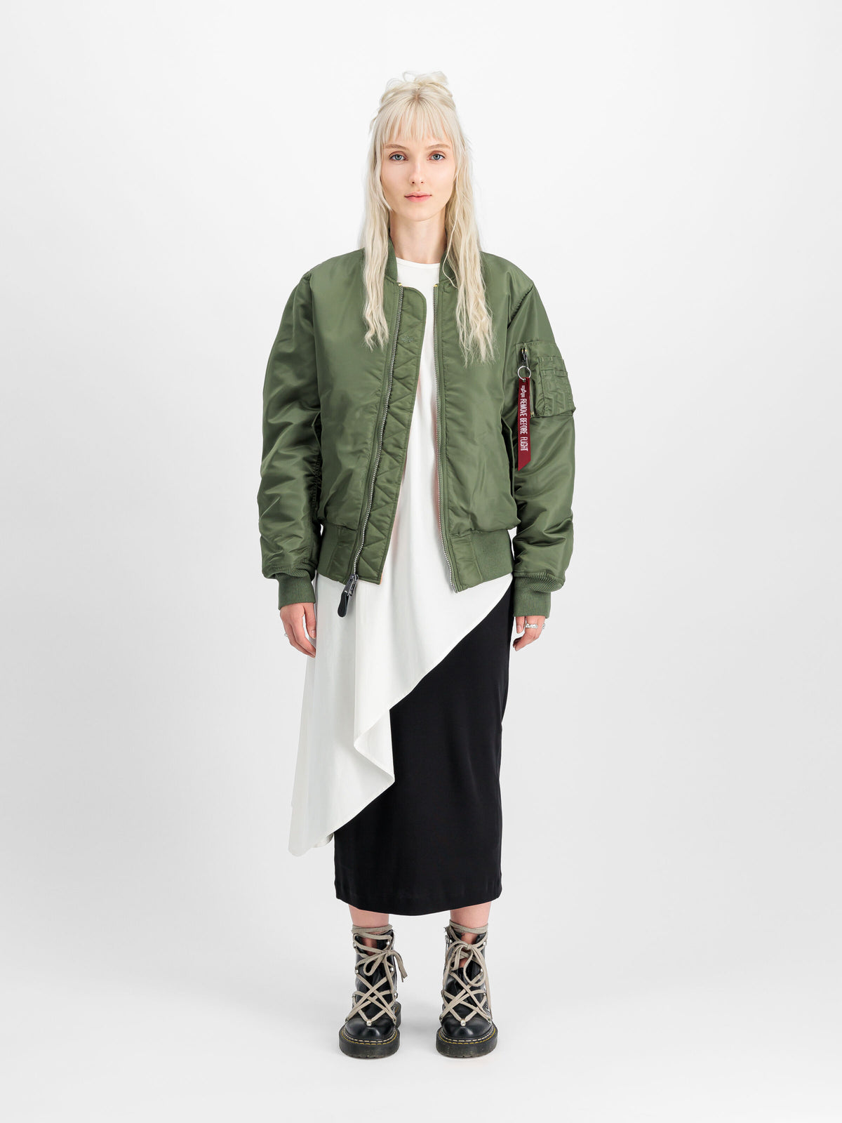 Alpha Industries – MA-1 Heritage Bomber Jacket – Sage-Green