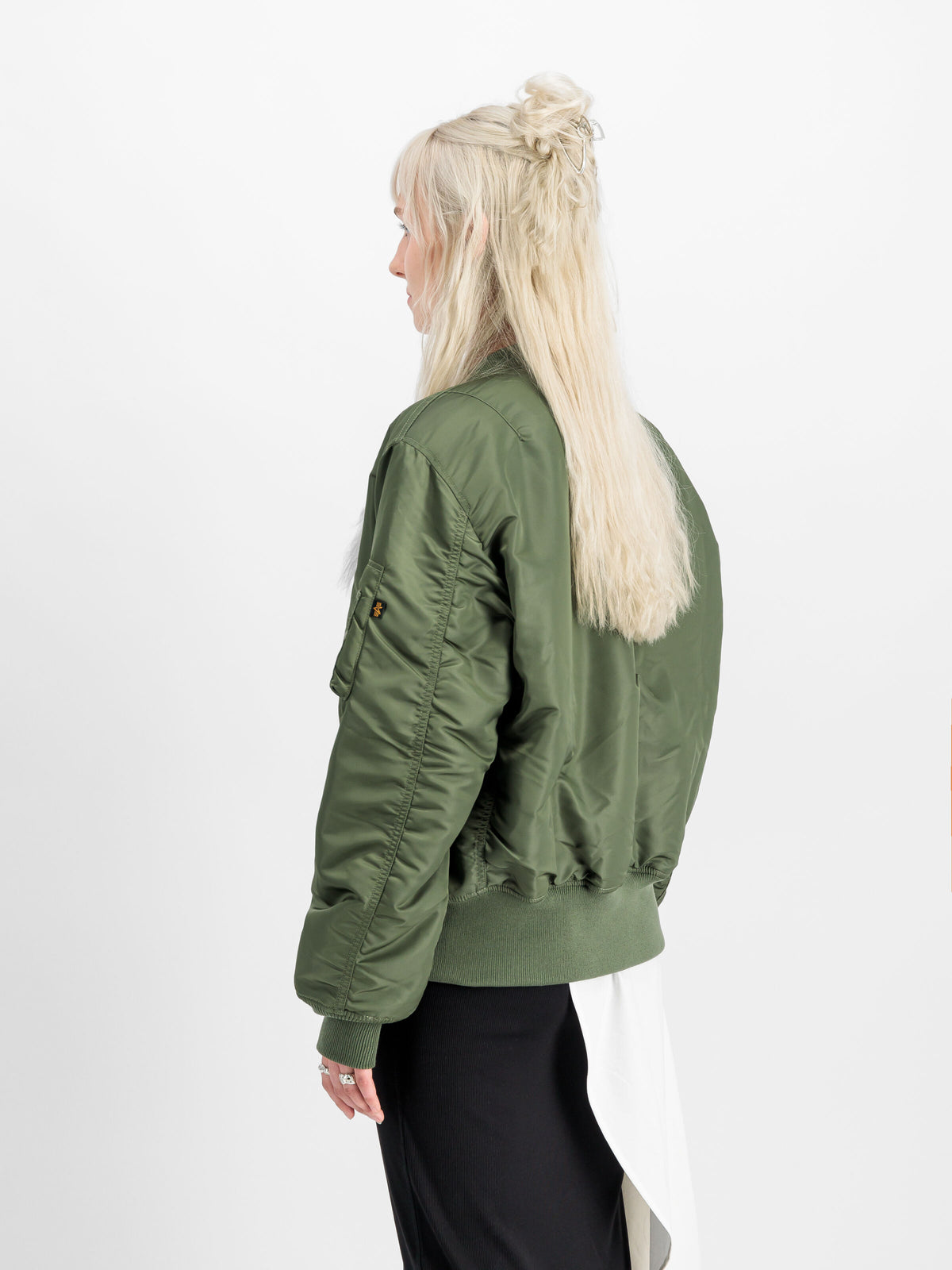 Alpha Industries – MA-1 Heritage Bomber Jacket – Sage-Green