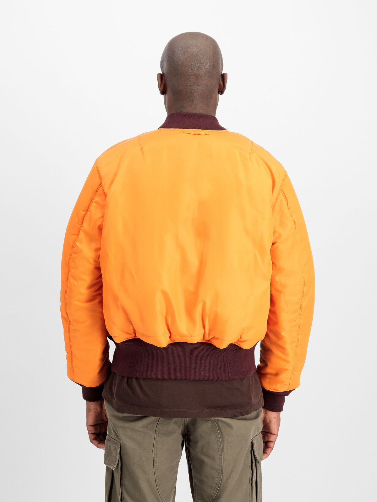 Alpha Industries – MA-1 Heritage Bomber Jacket – Dark Cherry