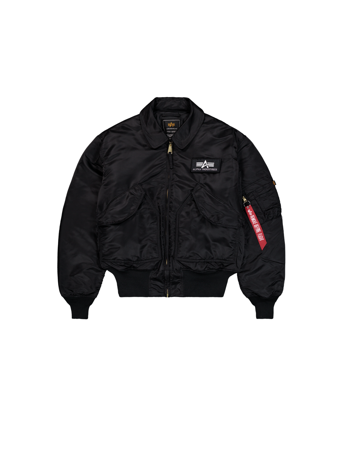 Alpha Industries – CWU-45 Heritage Bomber Jacket – Black