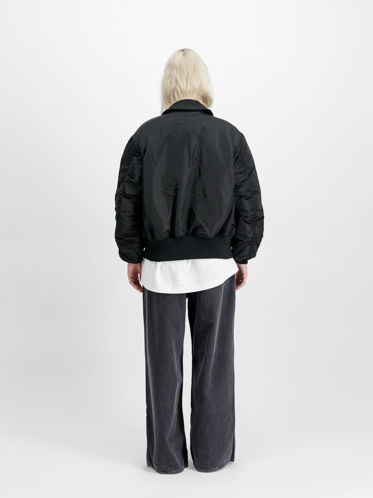Alpha Industries – CWU-45 Heritage Bomber Jacket – Black