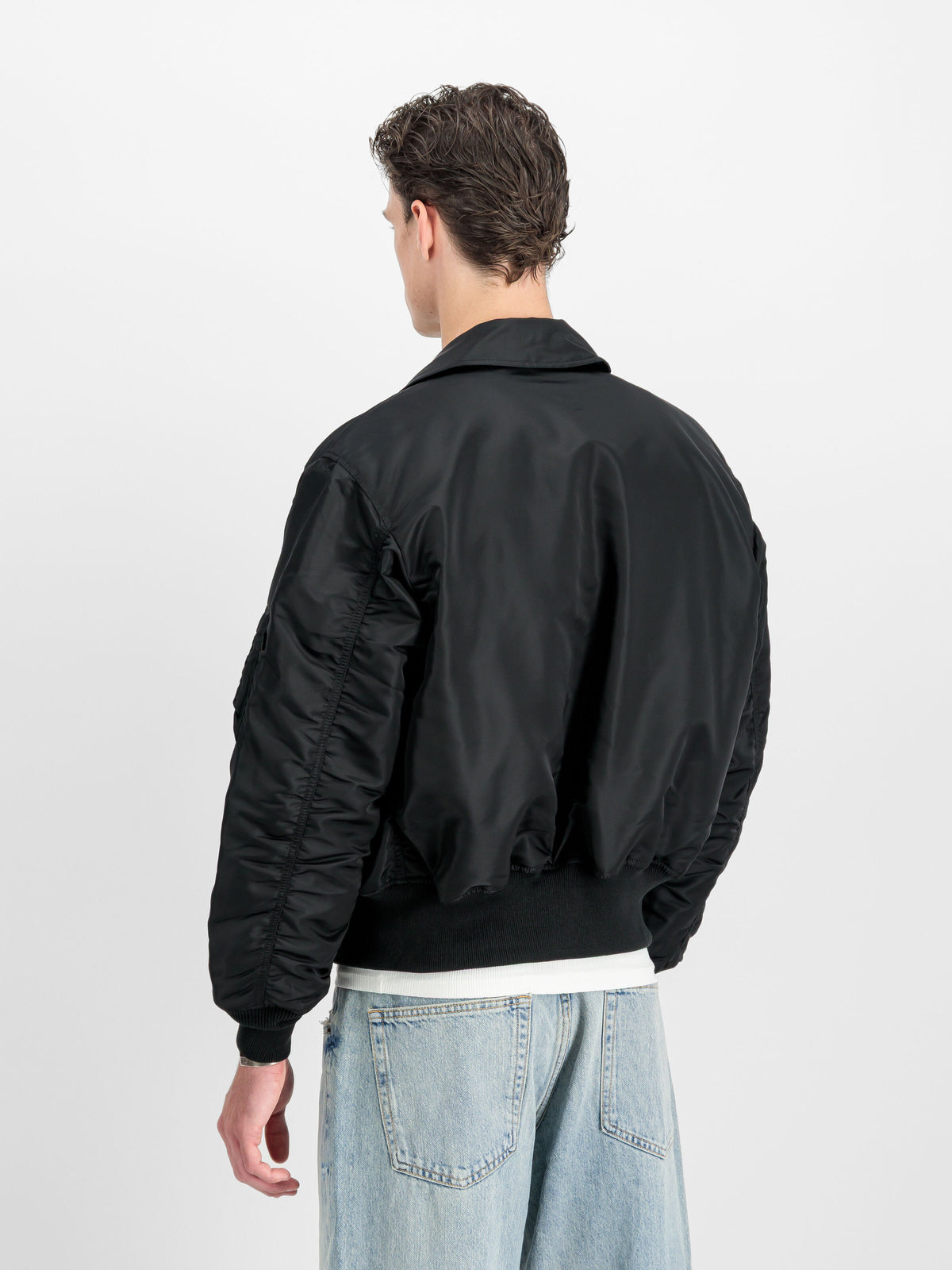 Alpha Industries – CWU-45 Heritage Bomber Jacket – Black