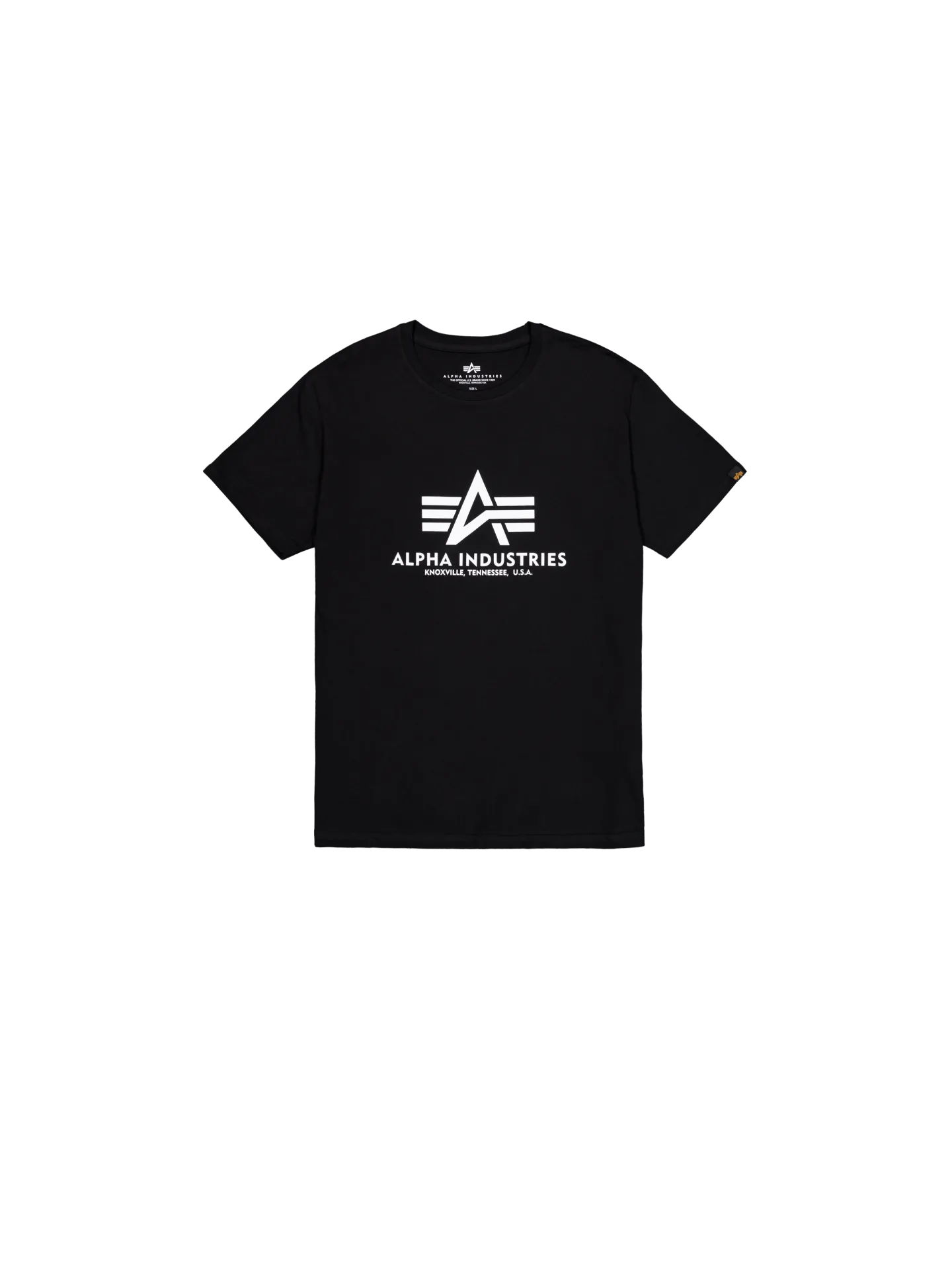 Basic Big Logo T-Shirt Alpha Industries - Black