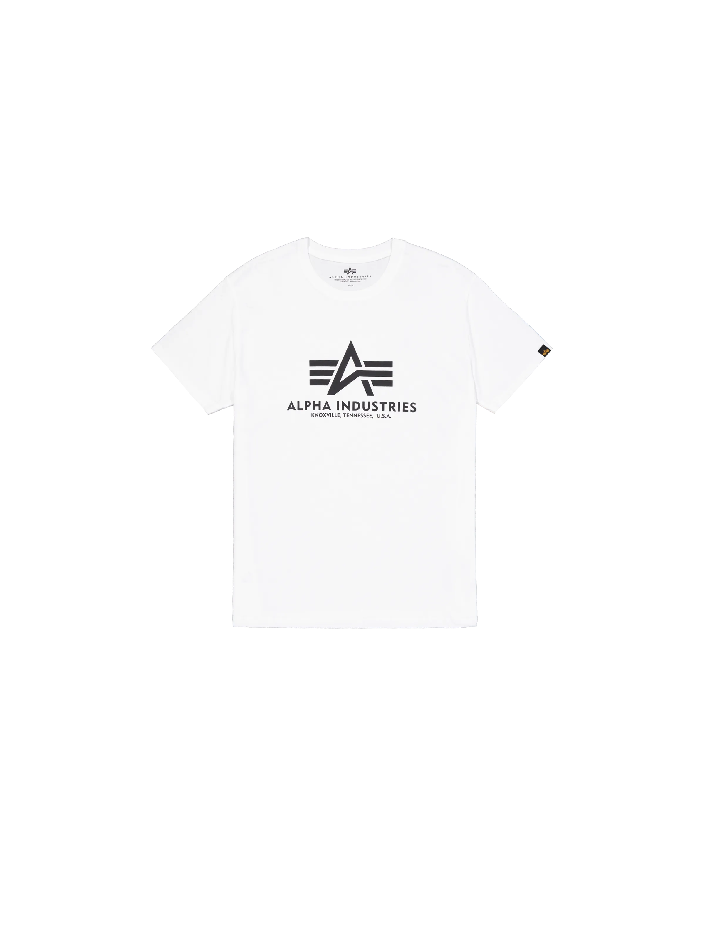 Basic Big Logo T-Shirt Alpha Industries - White