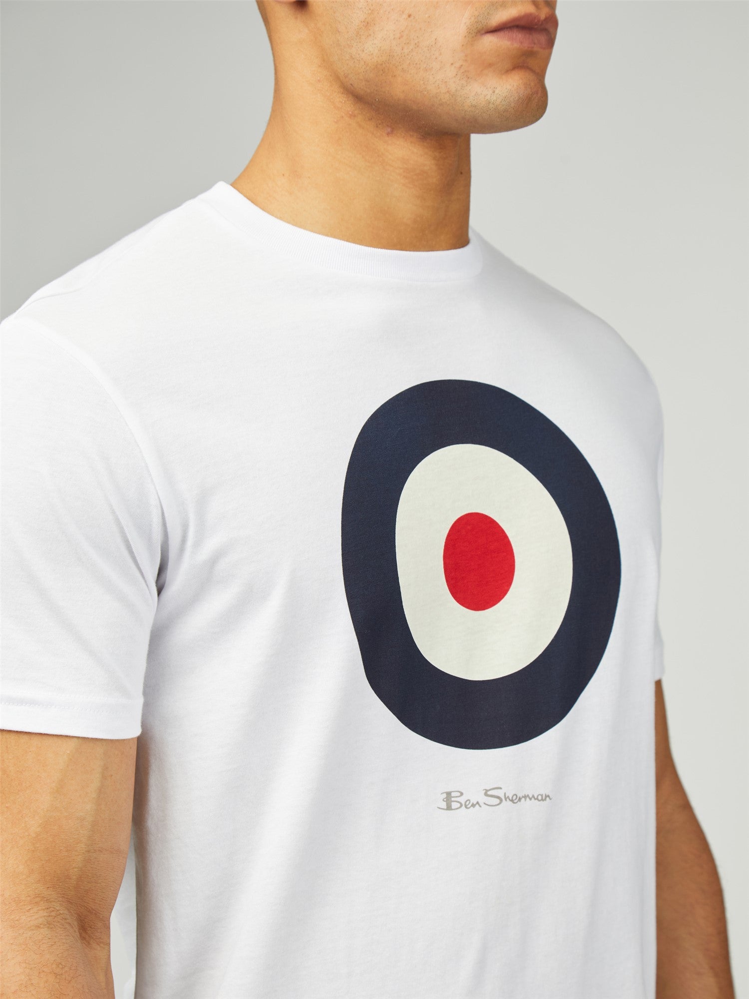 Signature Target Tee Ben Sherman - White