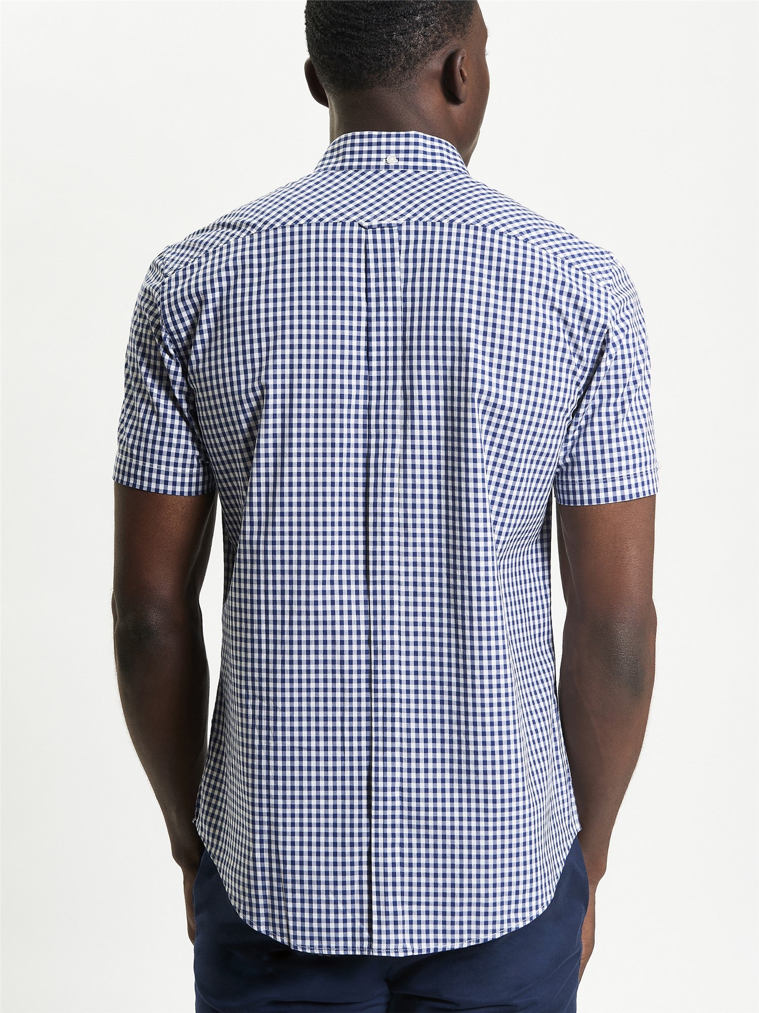 Short Sleeve Signature Gingham Shirt Ben Sherman - Dark Blue