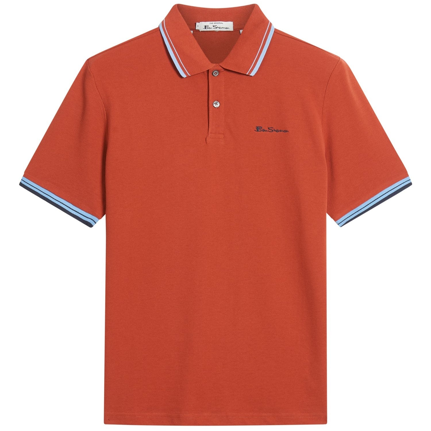 Signature Pique Polo Ben Sherman - Brick Red
