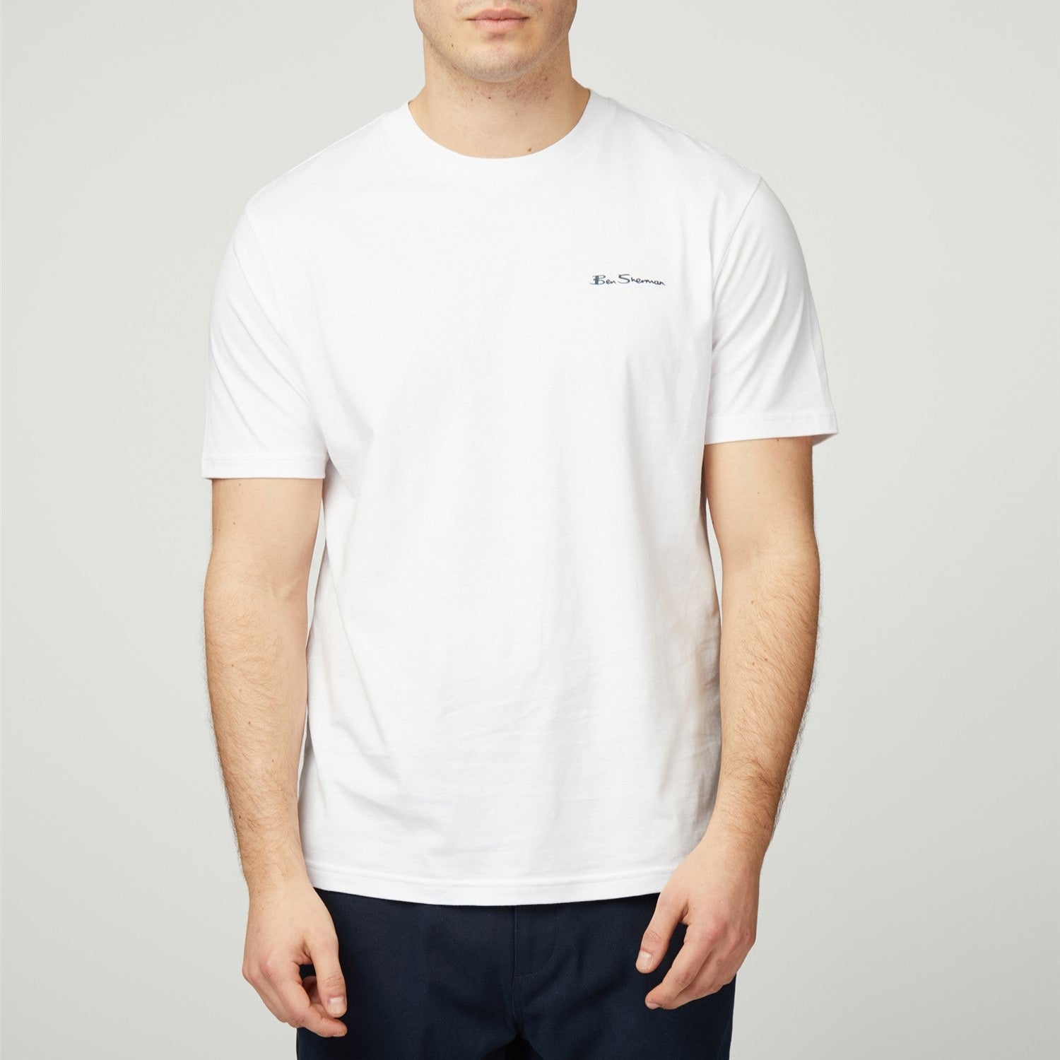 Signature Logo Tee Ben Sherman - White