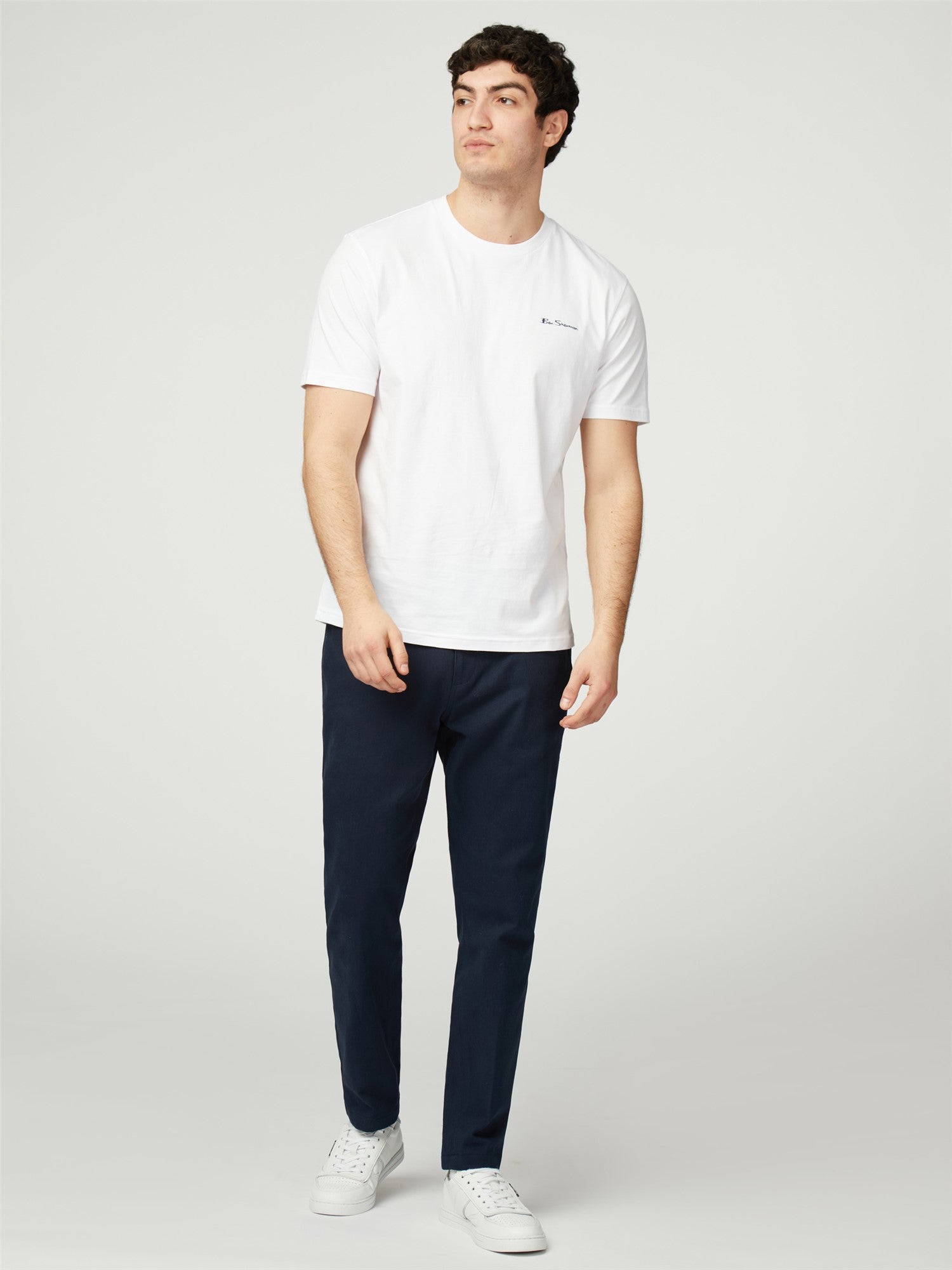 Signature Logo Tee Ben Sherman - White