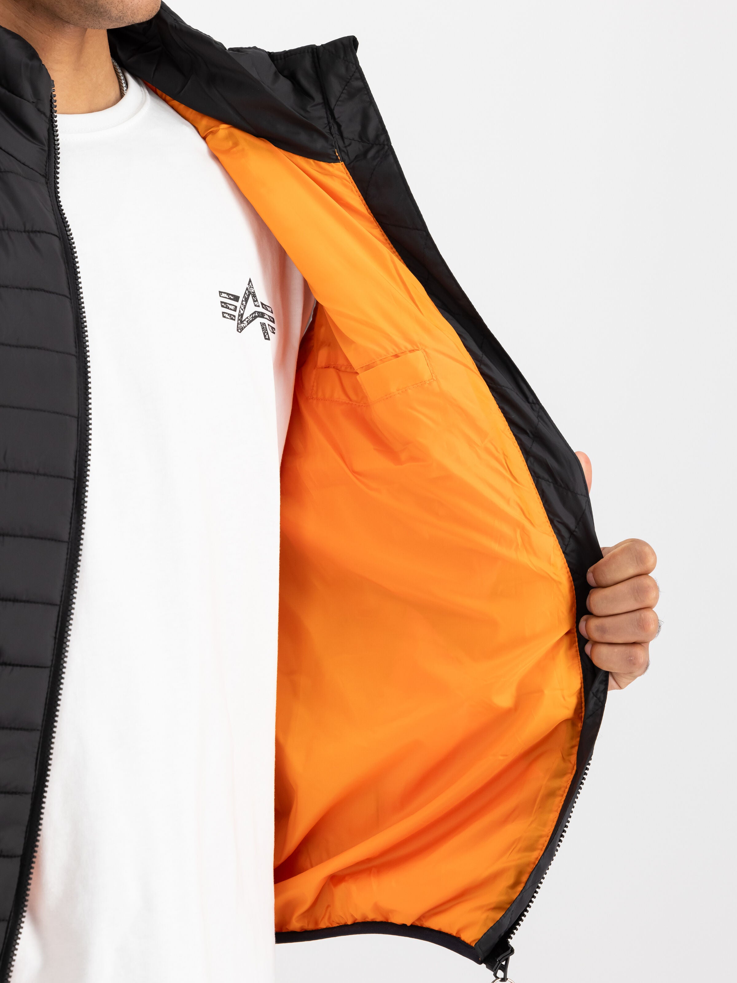 Puffer Vest ULW Ultra Light Vest Alpha Industries AW25 - Black