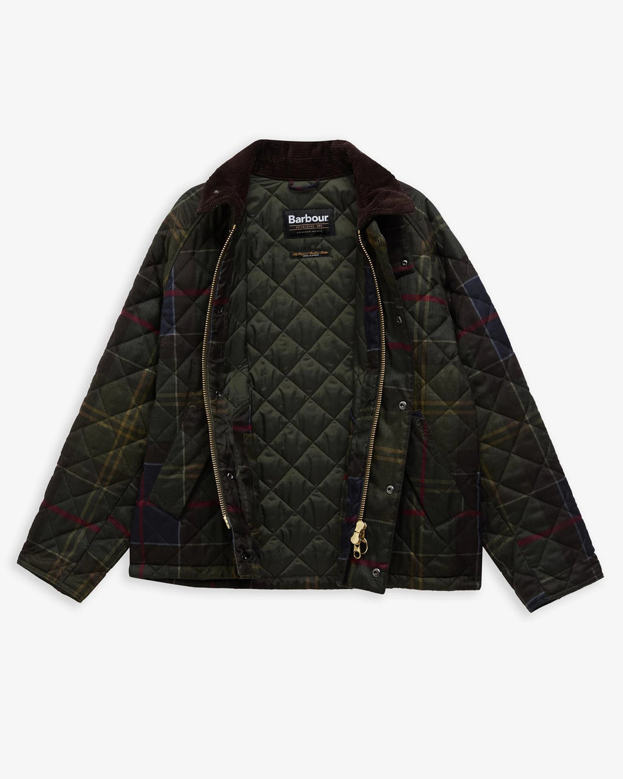 Tartan Transport Quilt Jacket AW25 Barbour - Classic Tartan