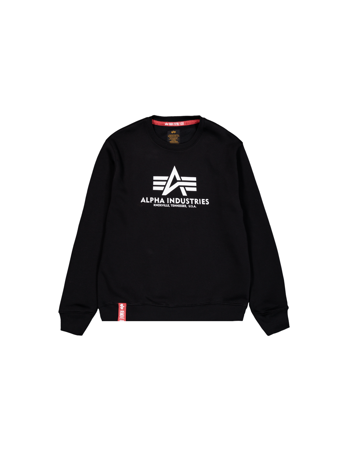 Alpha Industries – Basic Big Logo Sweatshirt – Black