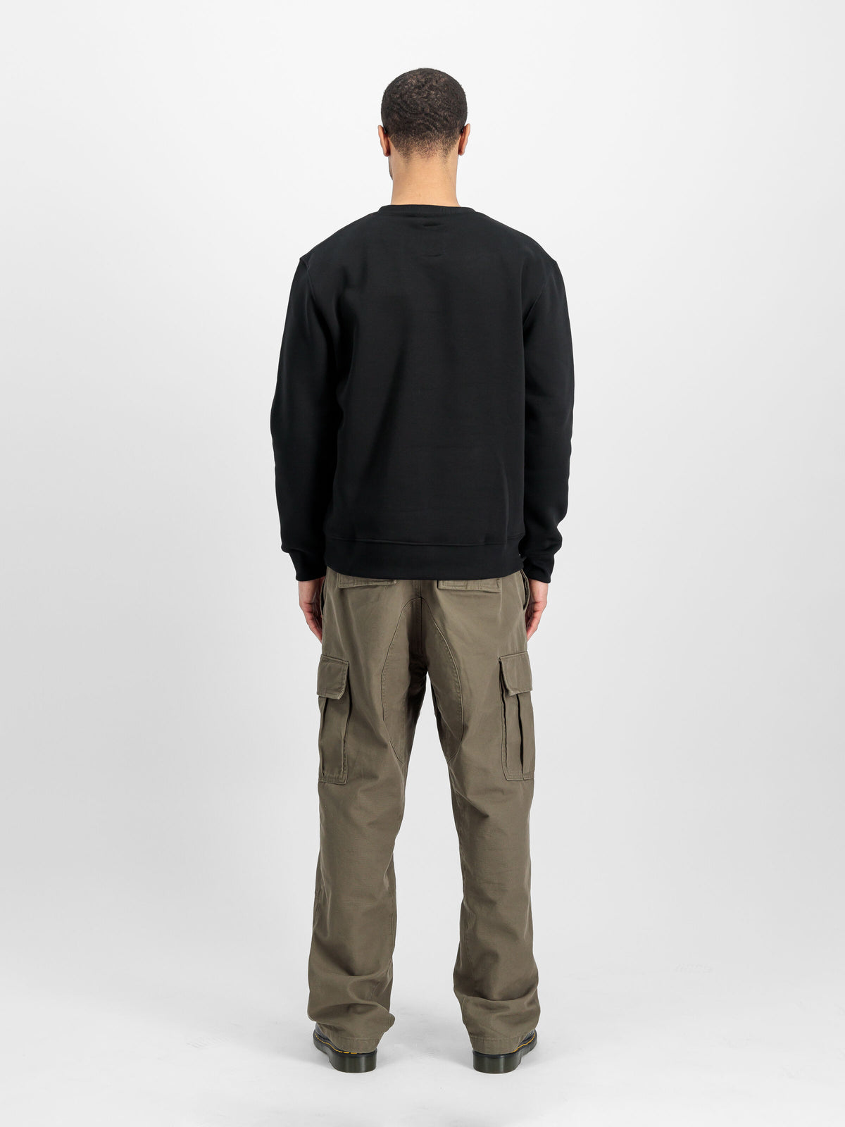 Alpha Industries – Basic Big Logo Sweatshirt – Black