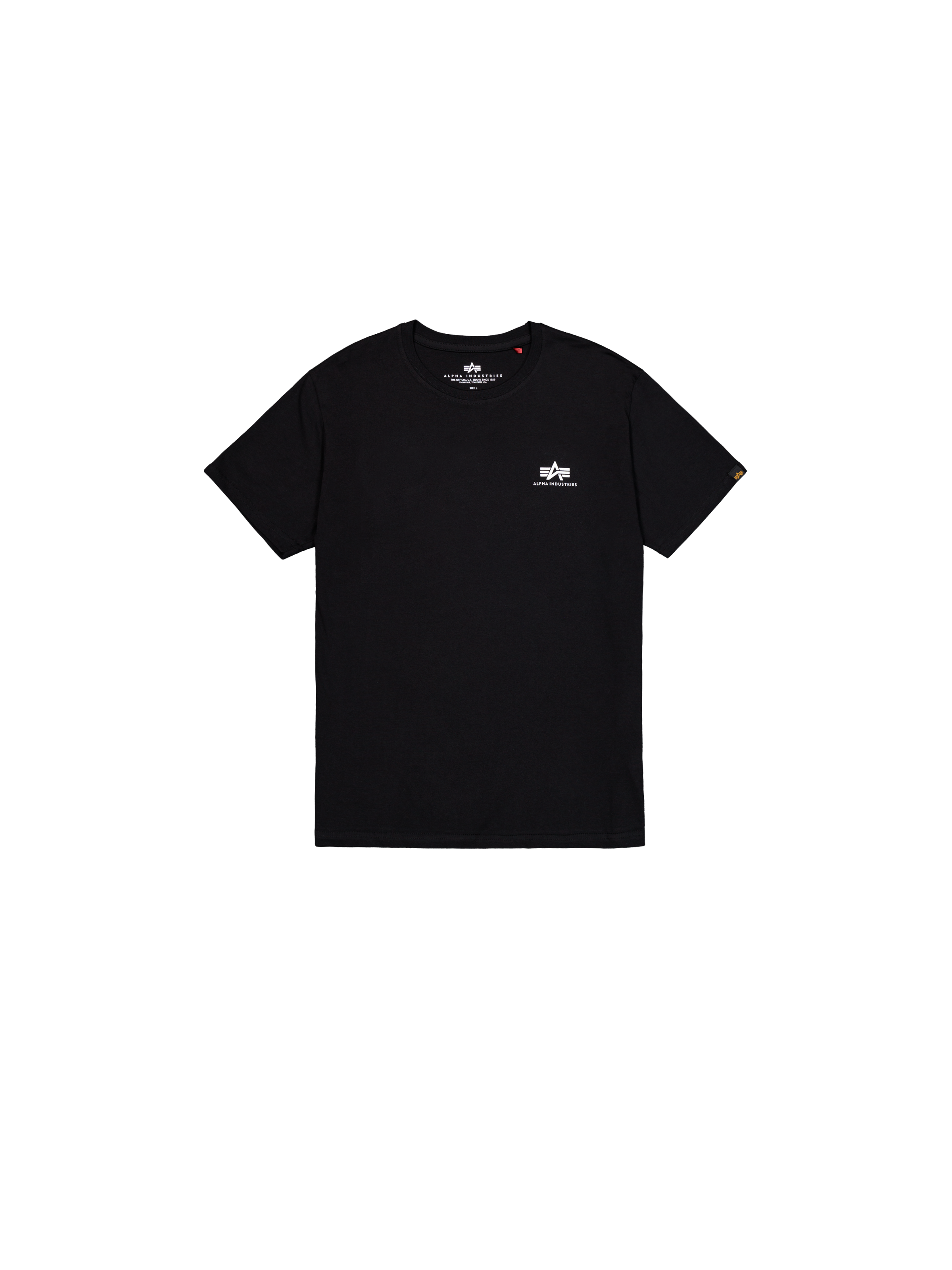 Basic Small Logo T-Shirt Alpha Industries - Black