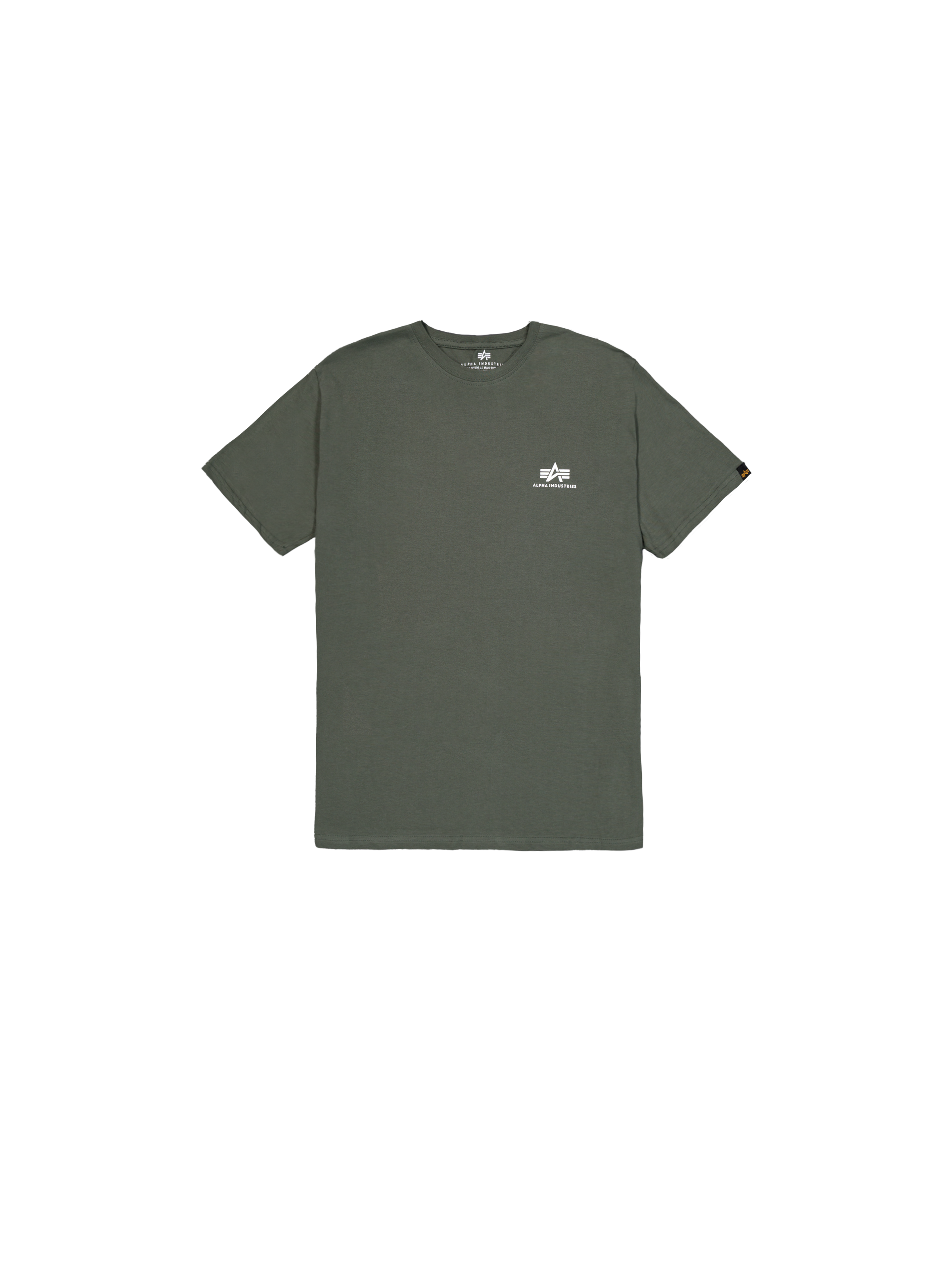 Basic Small Logo T-Shirt Alpha Industries - Dark Olive