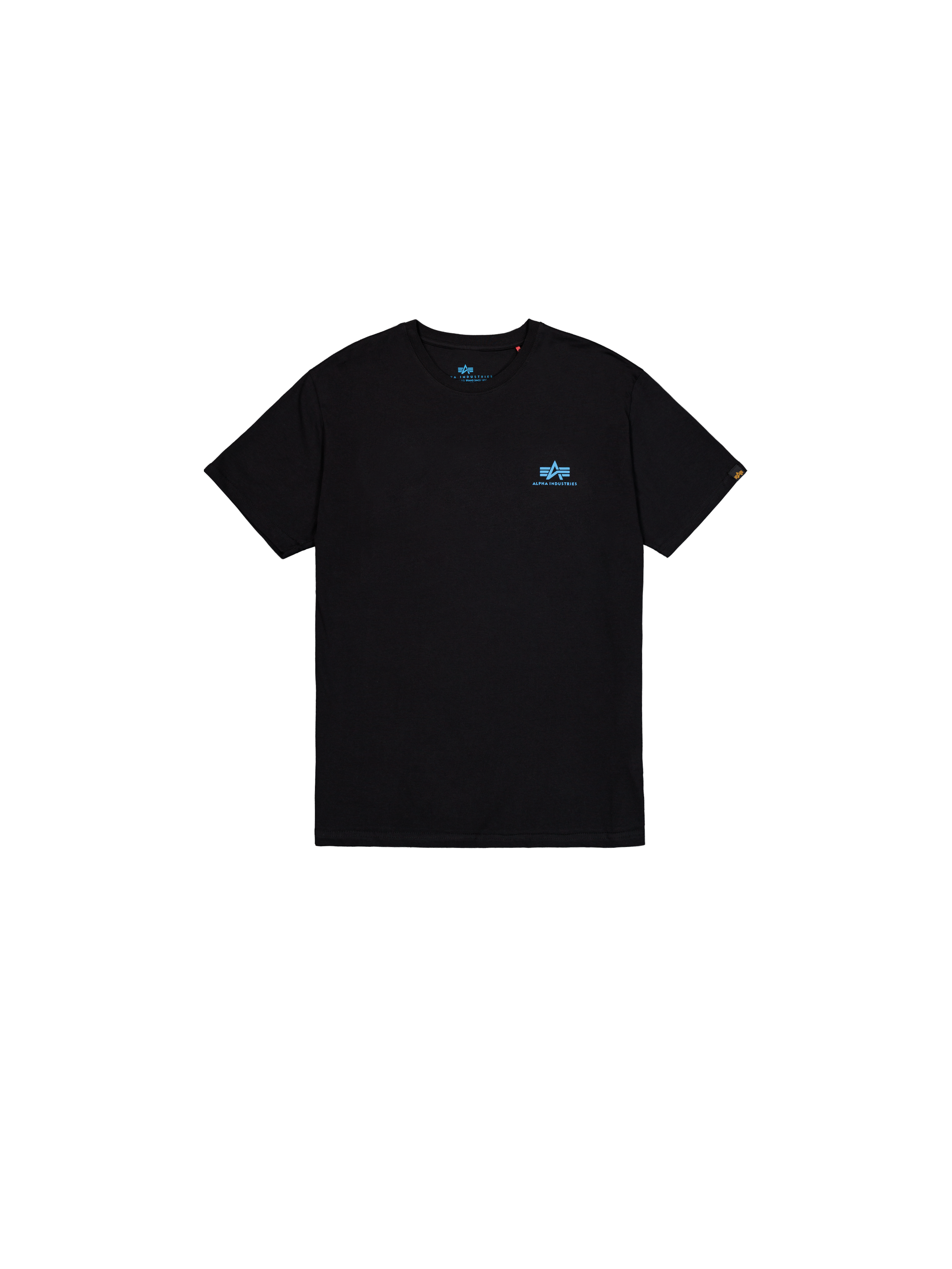 Basic Small Logo T-Shirt Alpha Industries - Black / Blue