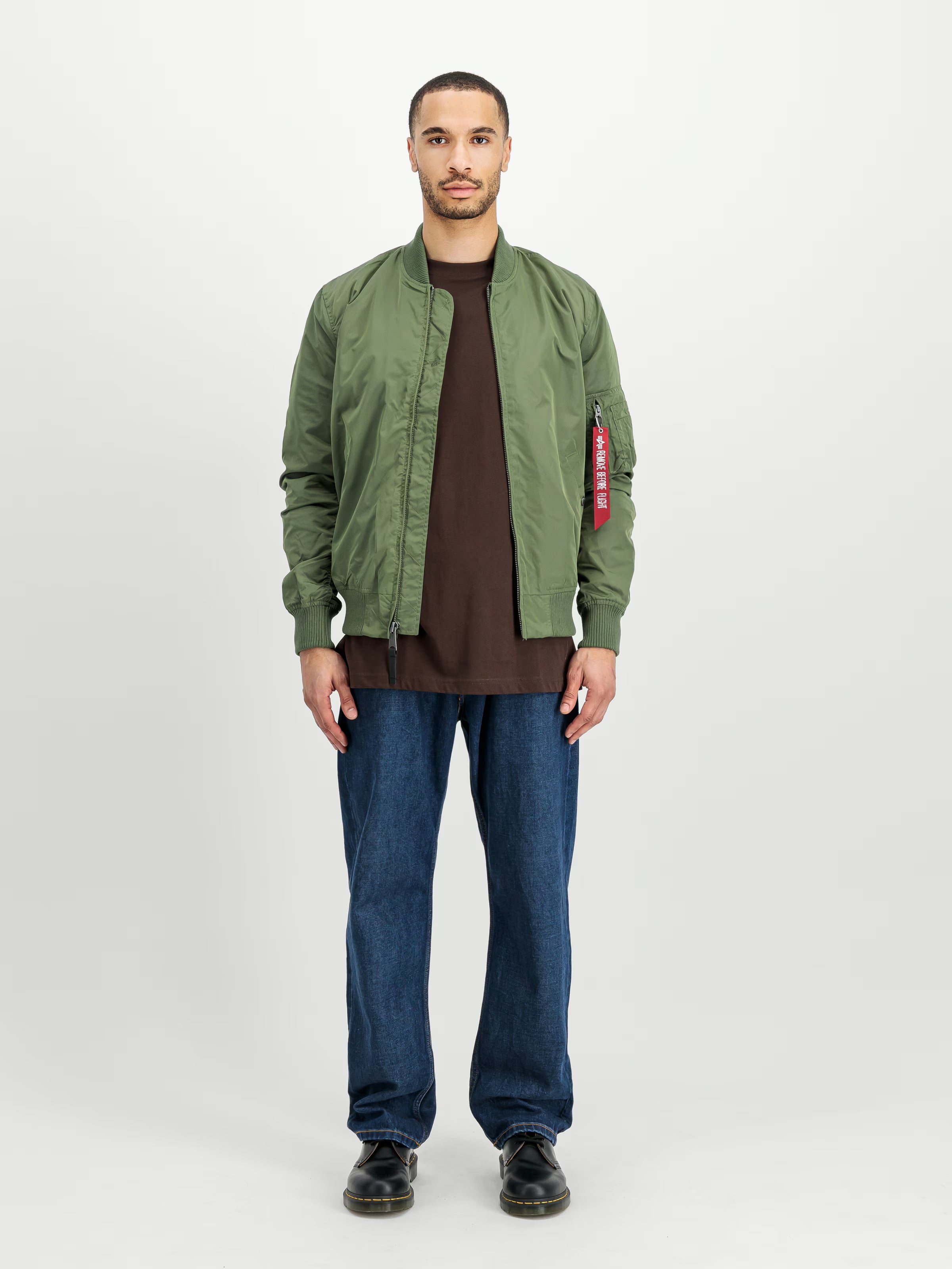 MA-1 TT Light Bomber Jacket Alpha Industries - Sage Green