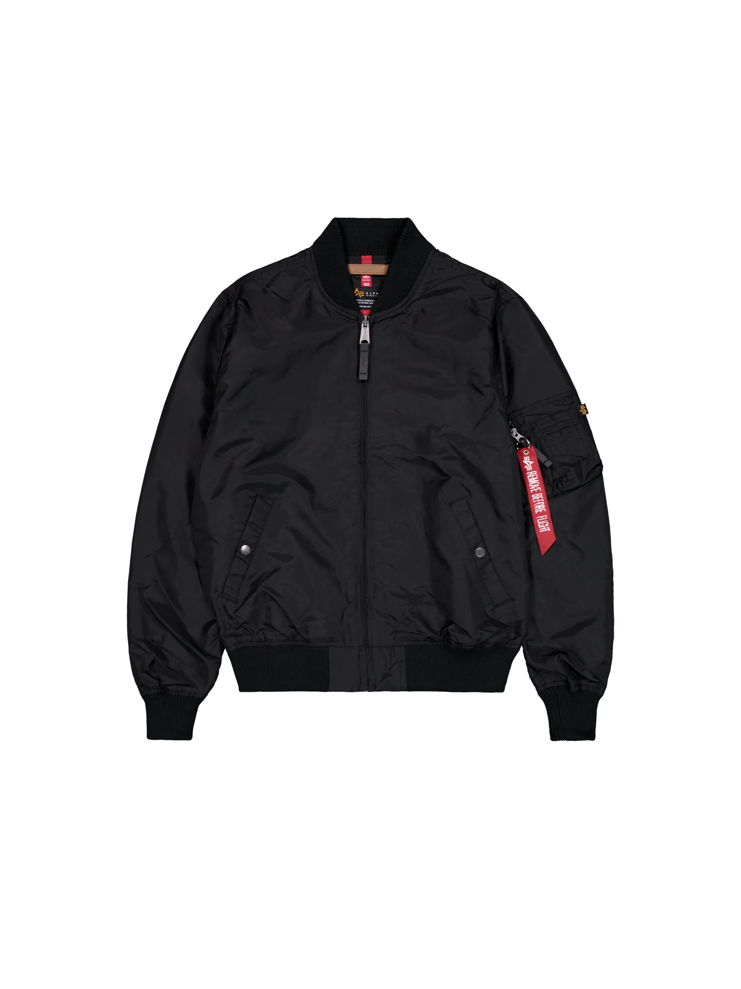 MA-1 TT Light Bomber Jacket Alpha Industries - Black