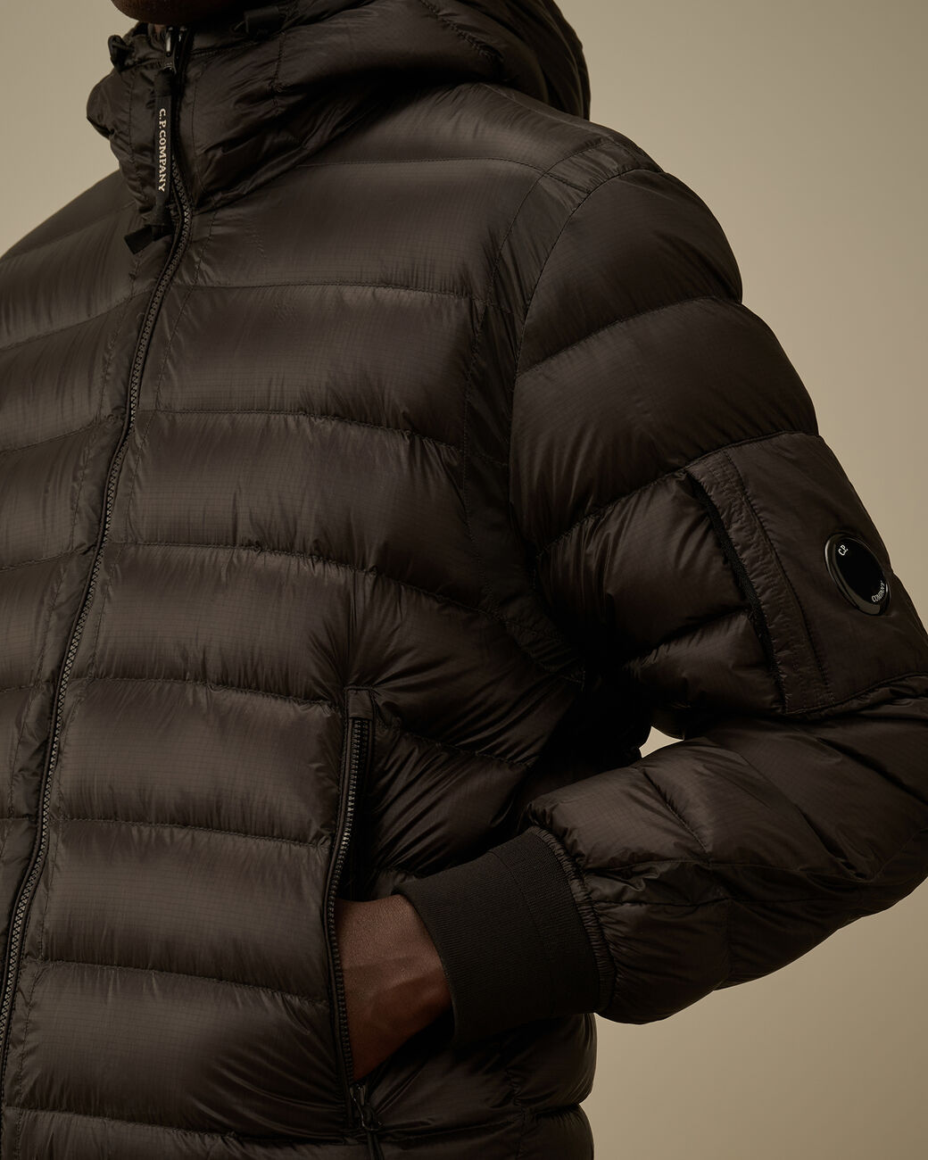 D.D. Shell Hooded Down Jacket CP Company® AW25 - Black