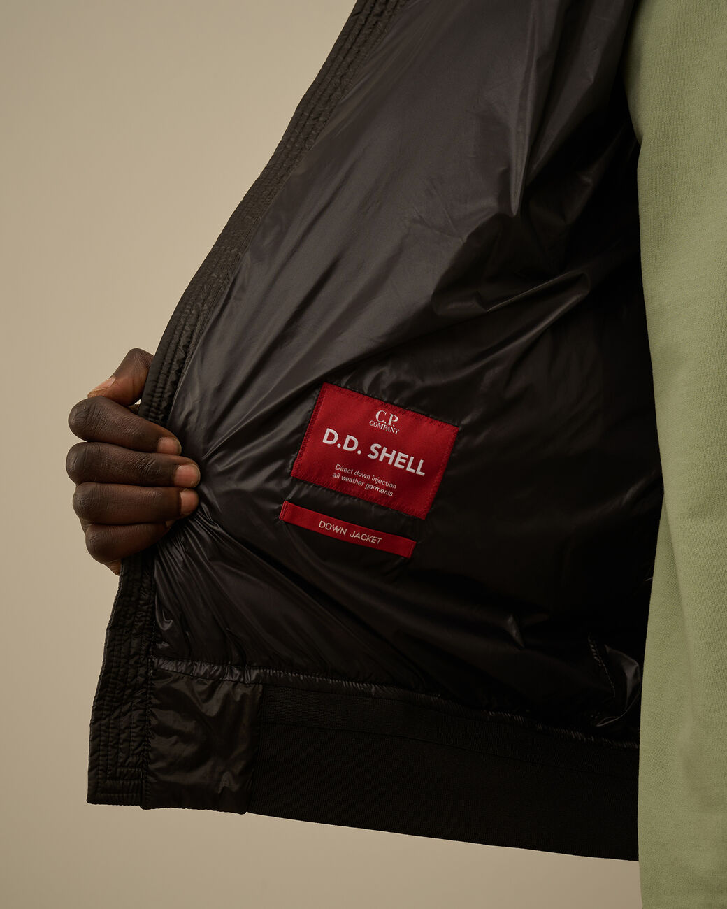 D.D. Shell Hooded Down Jacket CP Company® AW25 - Black