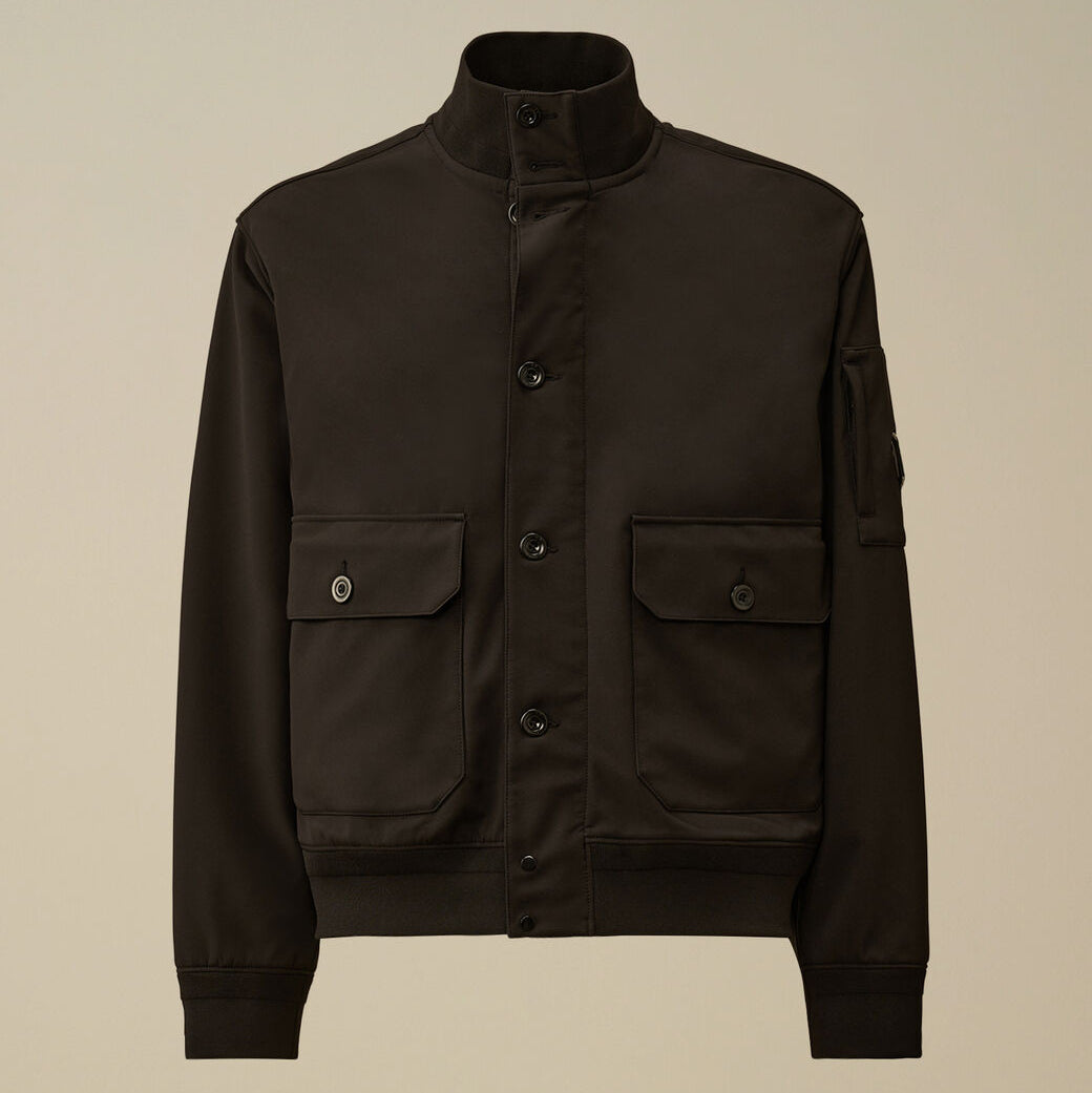 C.P. Shell-R Bomber Jacket CP Company® AW25 - Black