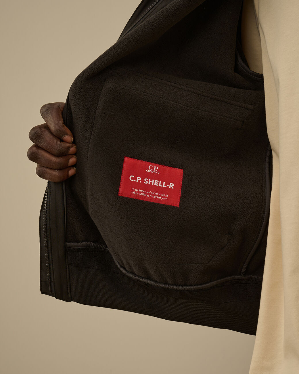 C.P. Shell-R Bomber Jacket CP Company® AW25 - Black