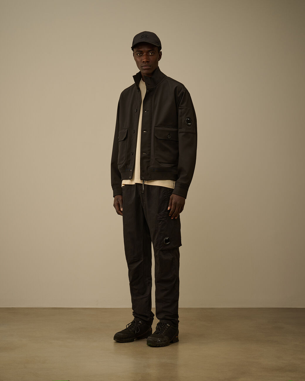 C.P. Shell-R Bomber Jacket CP Company® AW25 - Black