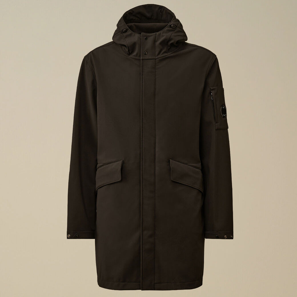 C.P. Shell-R Hooded Parka CP Company® AW25 - Black