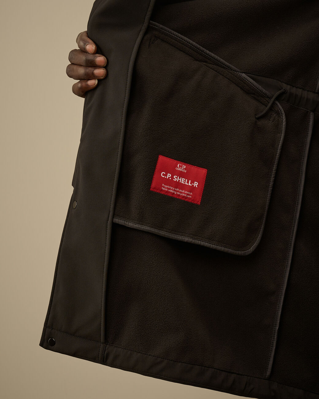 C.P. Shell-R Hooded Parka CP Company® AW25 - Black