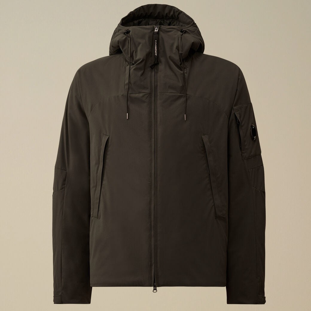 Pro-Tek Hooded Padded Jacket CP Company® AW25 - Dark Shadow