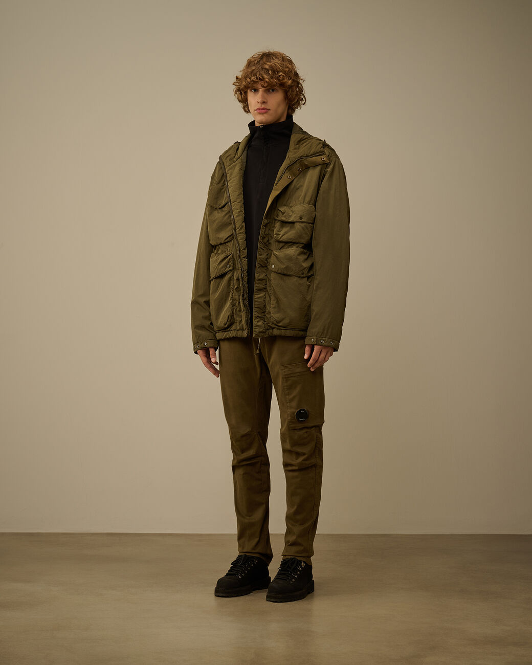 Chrome-R Goggle Jacket CP Company® AW25 - Ivy Green