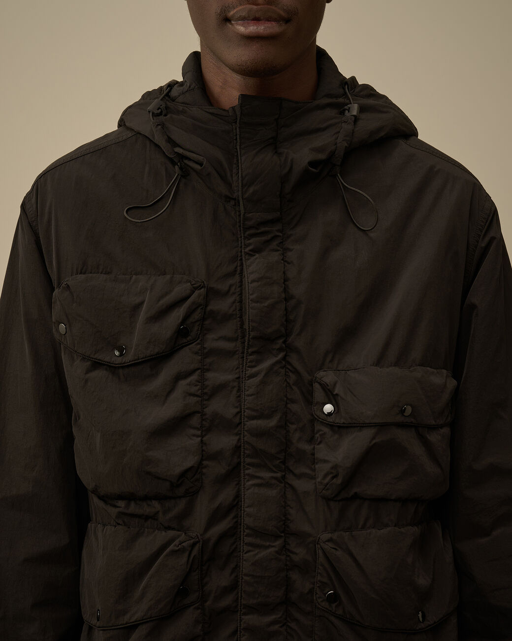 Chrome-R Goggle Jacket CP Company® AW25 - Black