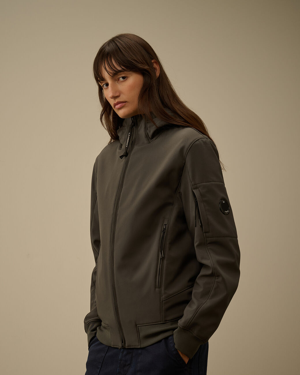 C.P. Shell-R Hooded Jacket CP Company® AW25 - Black