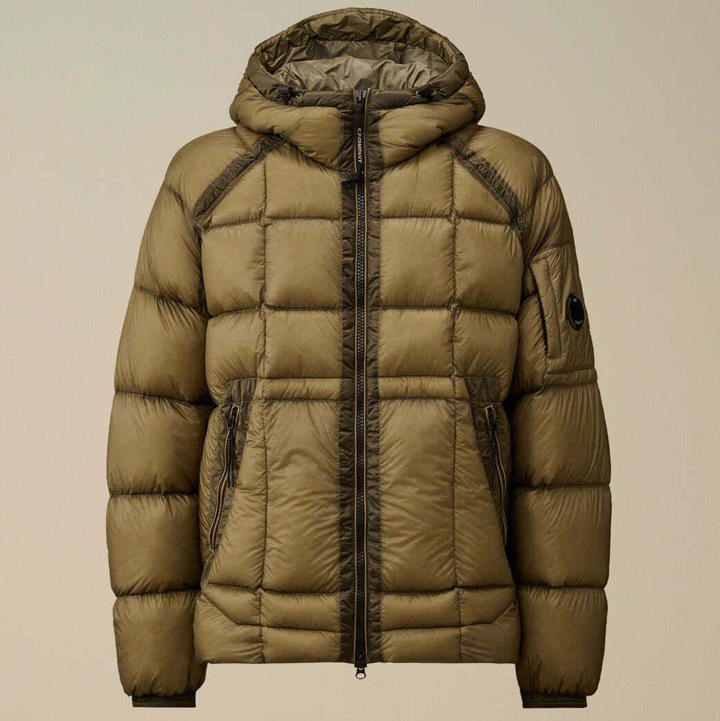 D.D. Shell Hooded Down Jacket CP Company® AW25 - Fallen Rock