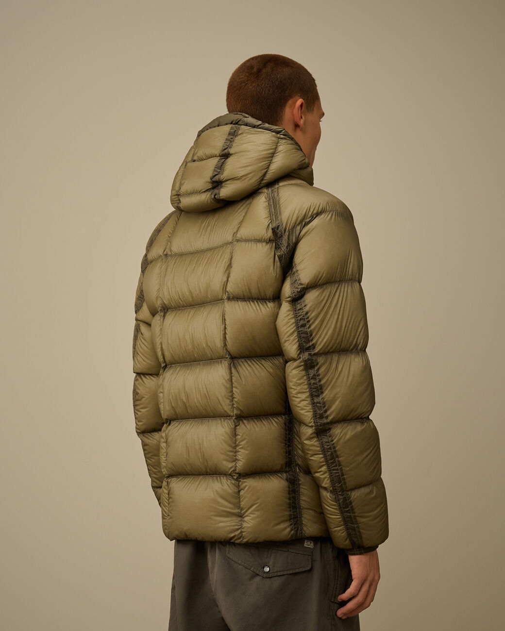 D.D. Shell Hooded Down Jacket CP Company® AW25 - Fallen Rock
