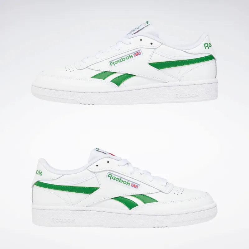 Reebok Club C Revenge bianca verde - foto 9