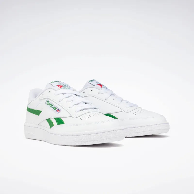 Reebok Club C Revenge bianca verde - foto 3