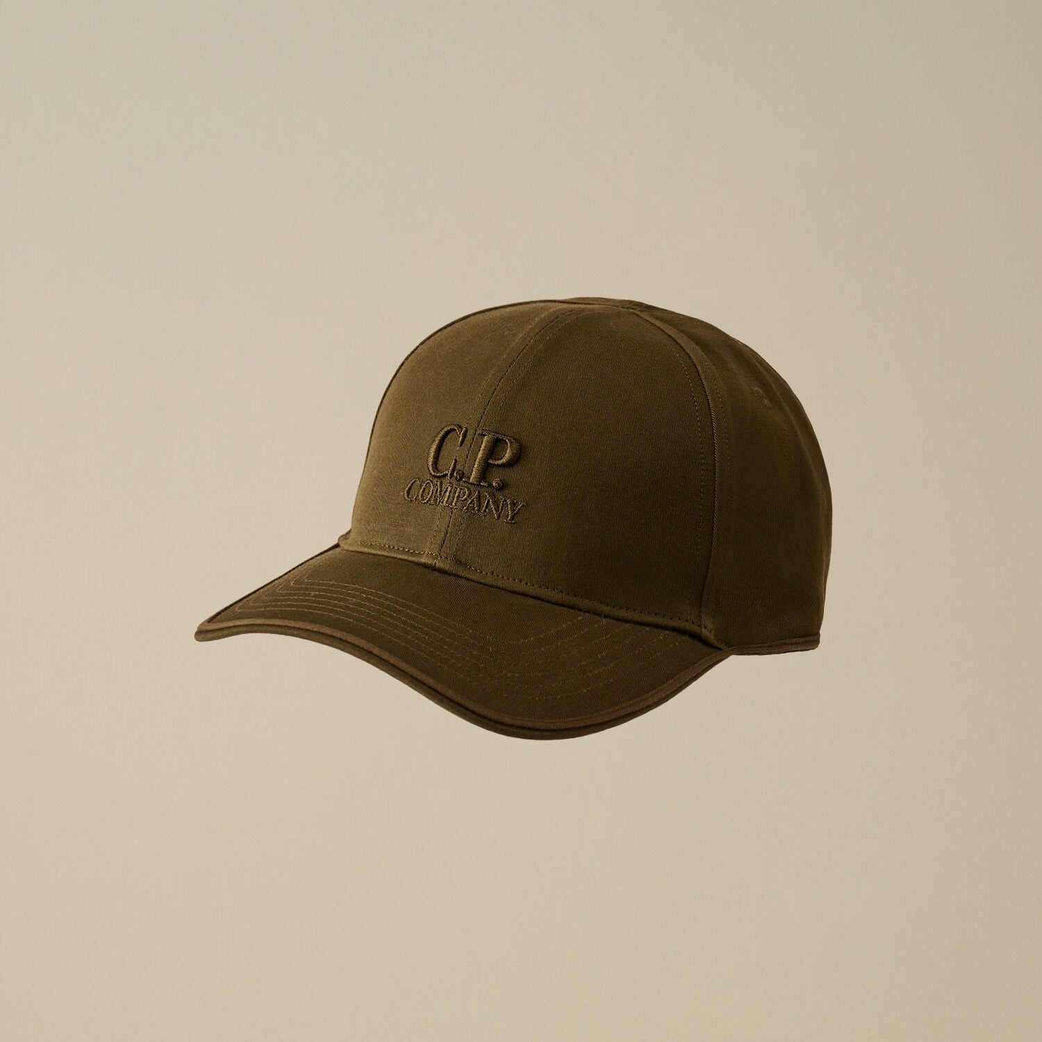 Gabardine Contrast Cap C.P. Company - Ivy Green