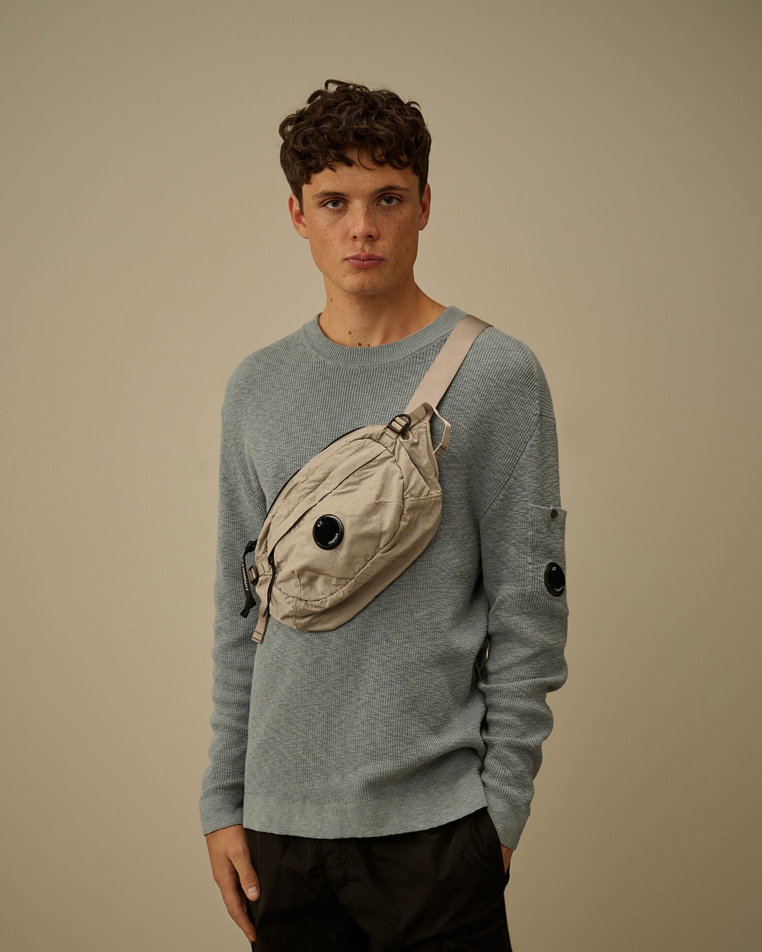 Nylon B Waistbag C.P. Company - Dove Grey