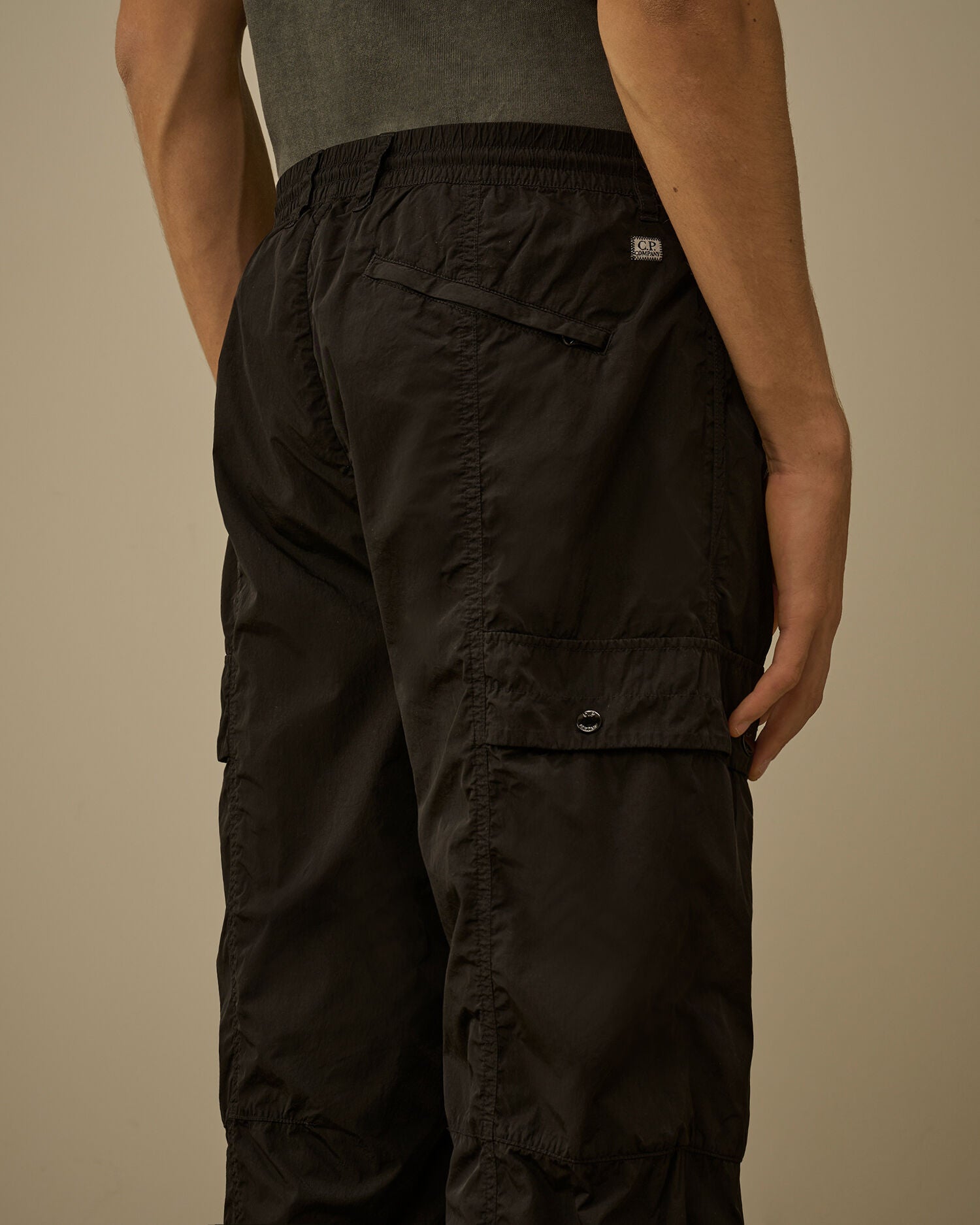 Chrome-R Regular Cargo Lens Pants C.P. Company - Black