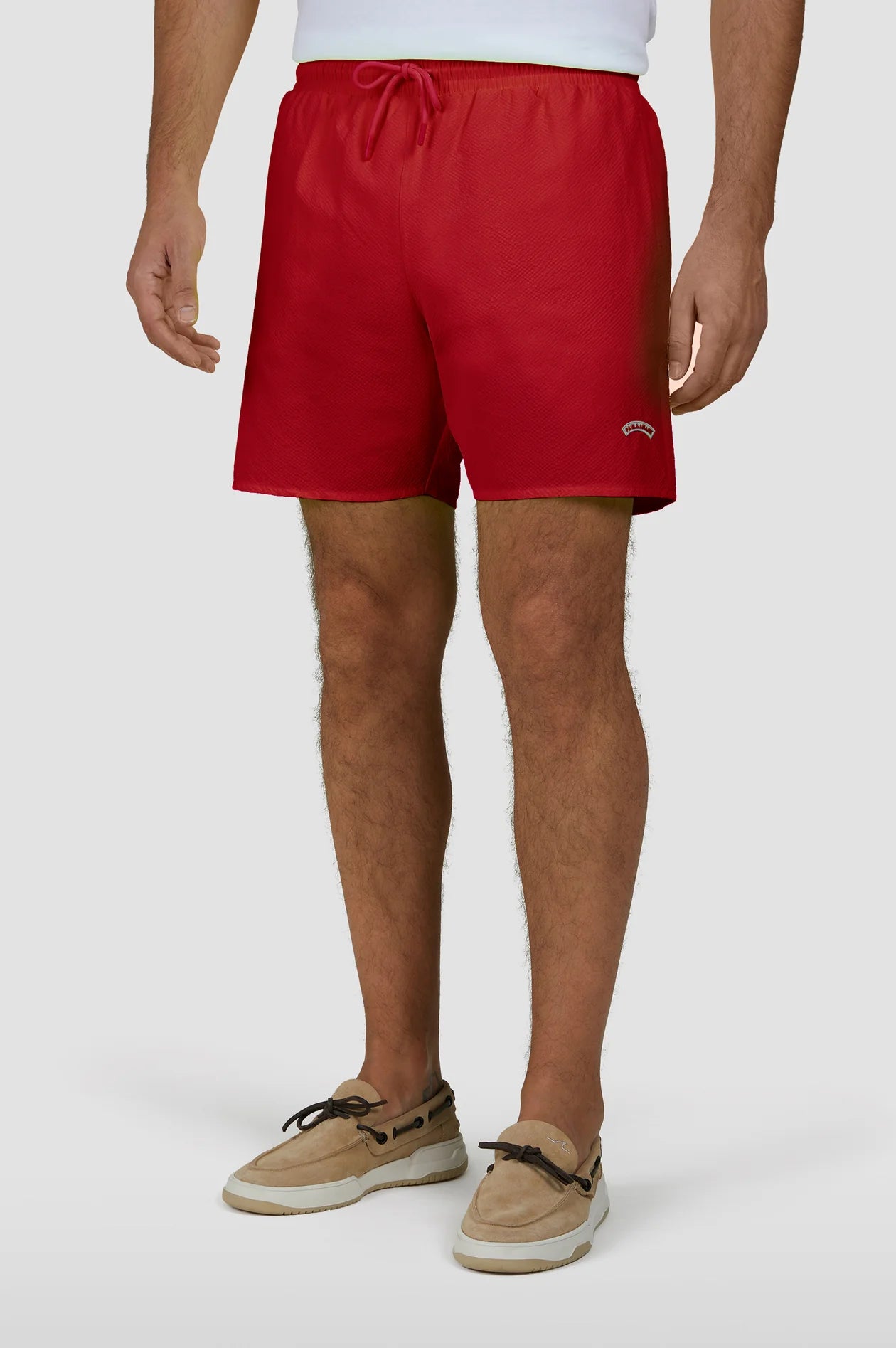 Costume da Bagno con dettaglio Shark Paul & Shark - Rosso