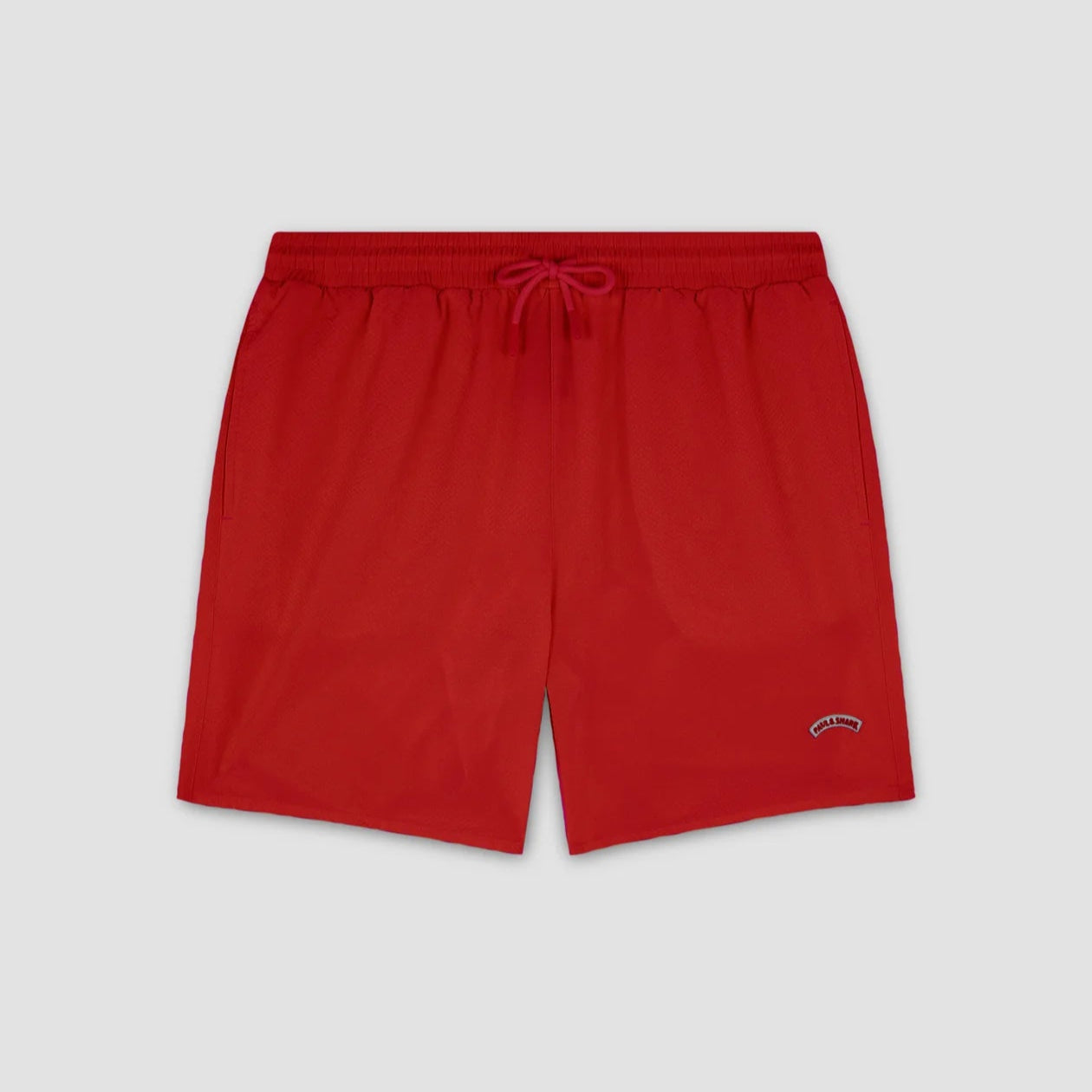 Costume da Bagno con dettaglio Shark Paul & Shark - Rosso