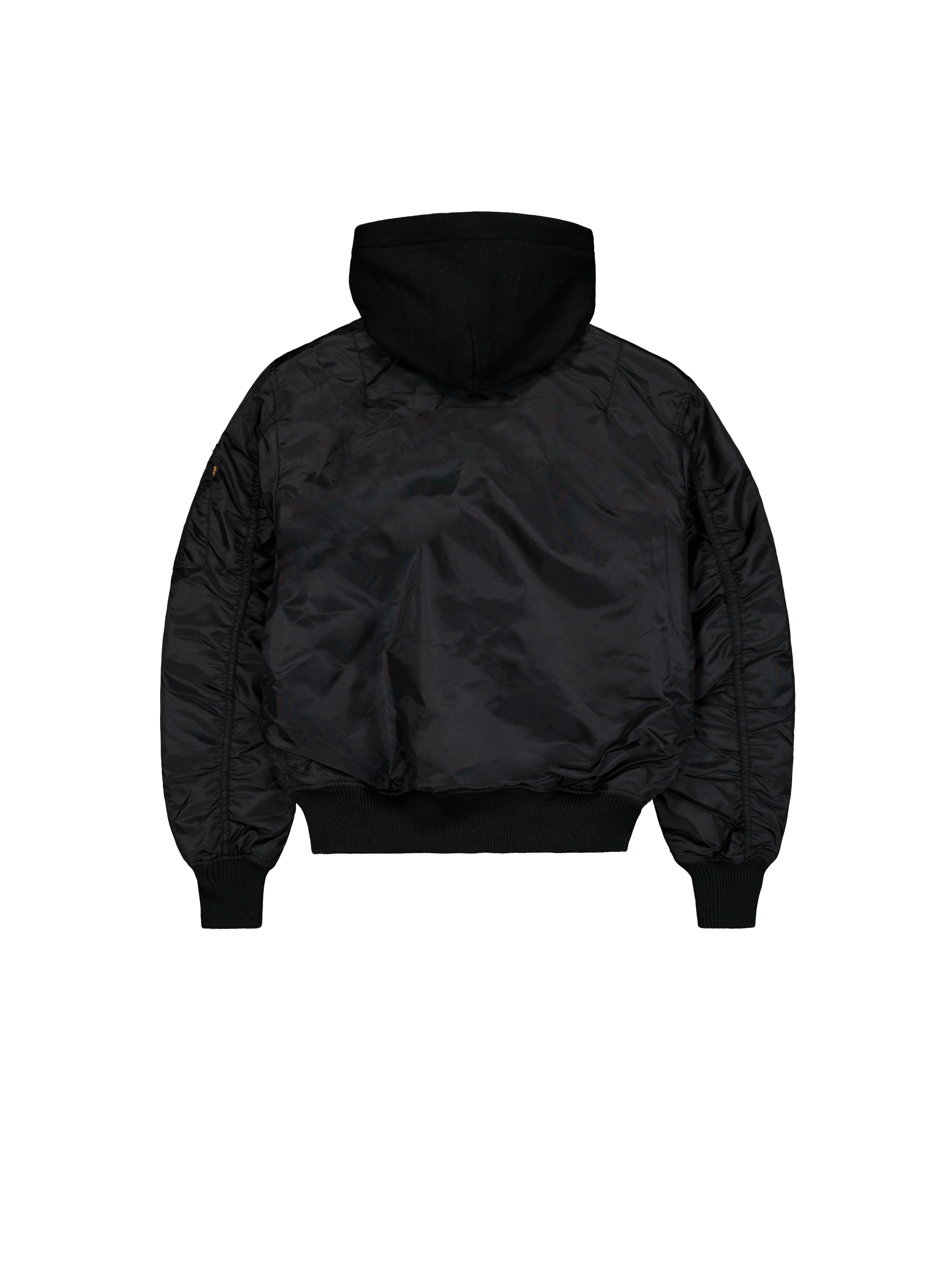 MA-1 TT Hood Two Tone Cold Weather Bomber Jacket Alpha Industries AW25 - Blac