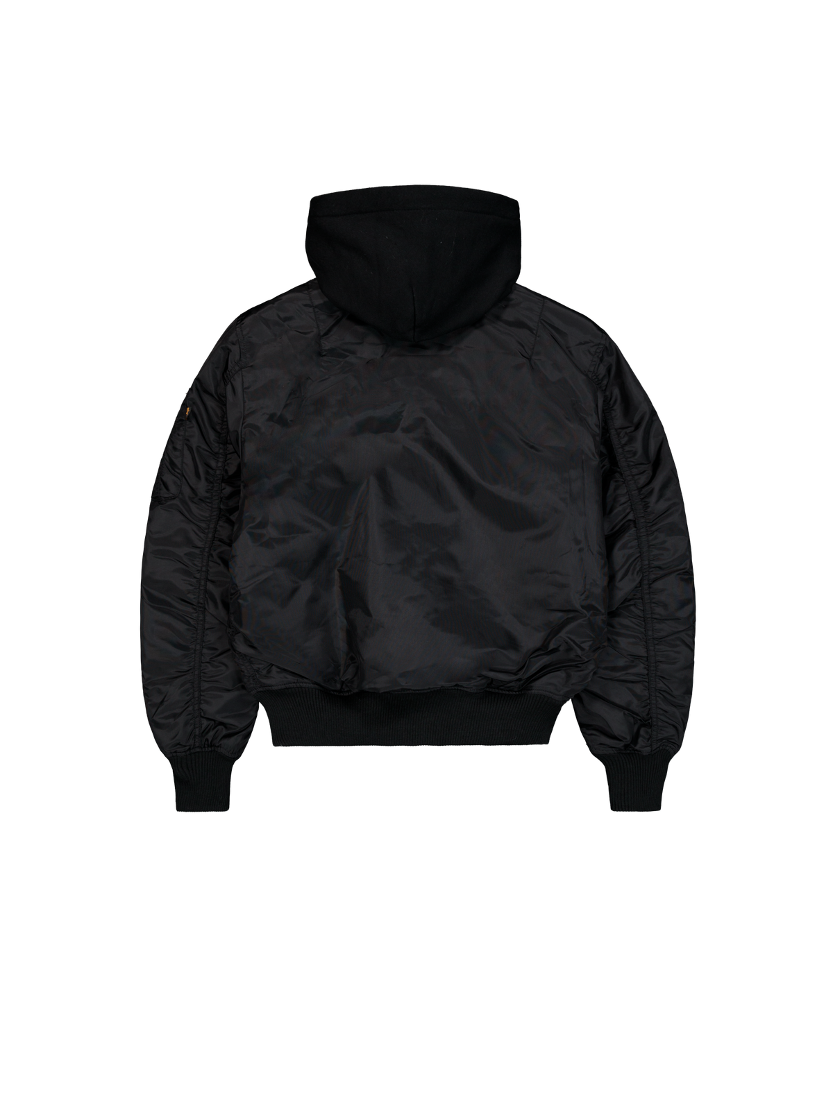 Alpha Industries – MA-1 TT Hood Two Tone Cold Weather Bomber Jacket – Black