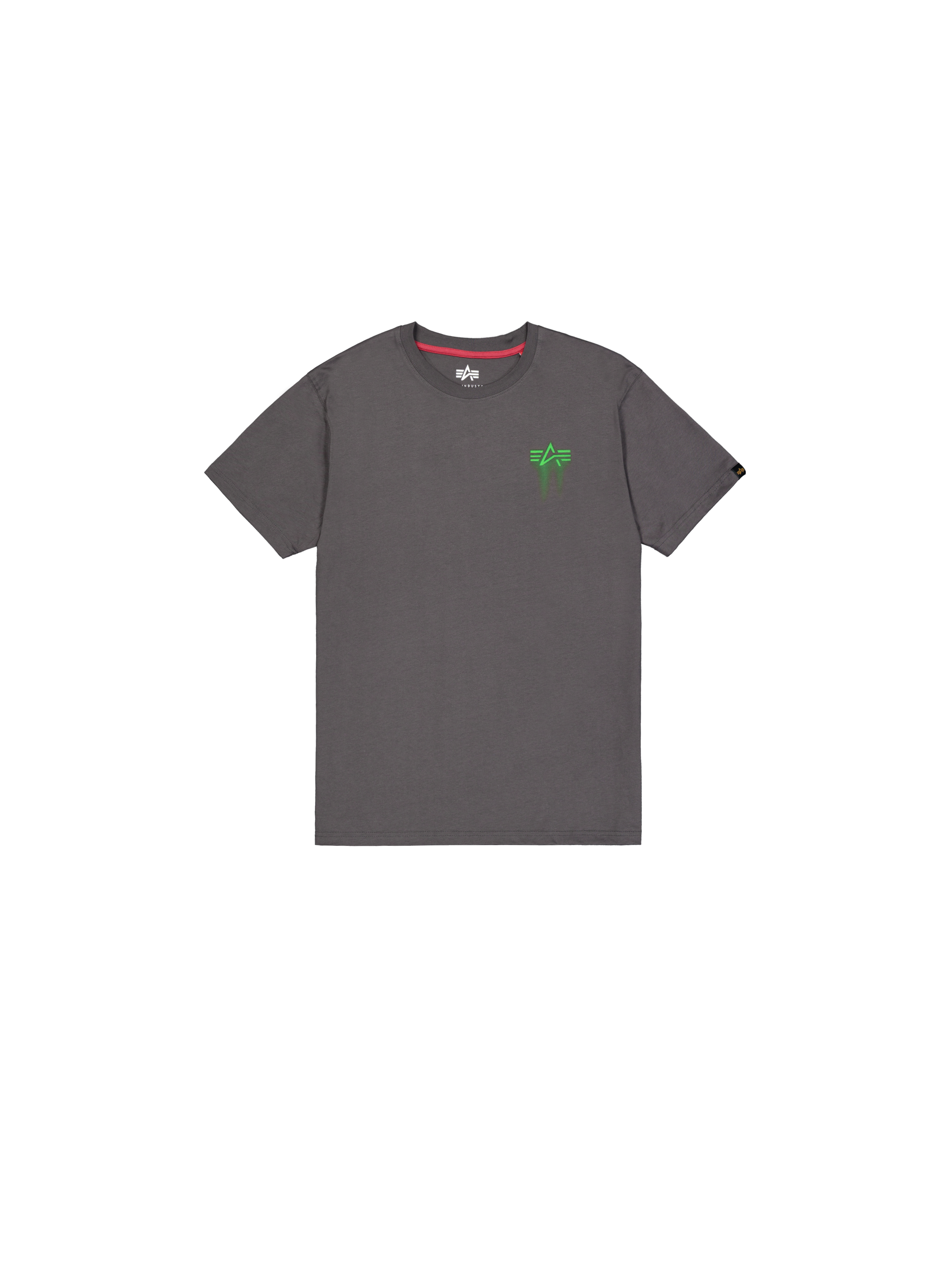 Spray Print T-Shirt T-Shirt Alpha Industries - Vintage Grey