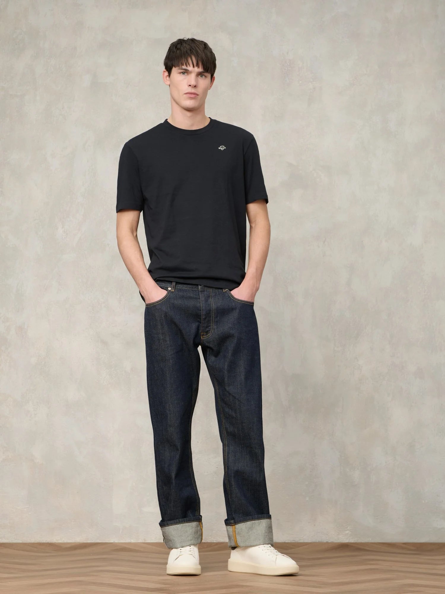 T-Shirt Errol Blauer - Black